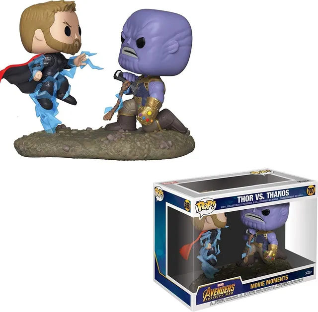 funko-pop-movie-moments-thor-vs-thanos-pack-2-figurines image 1