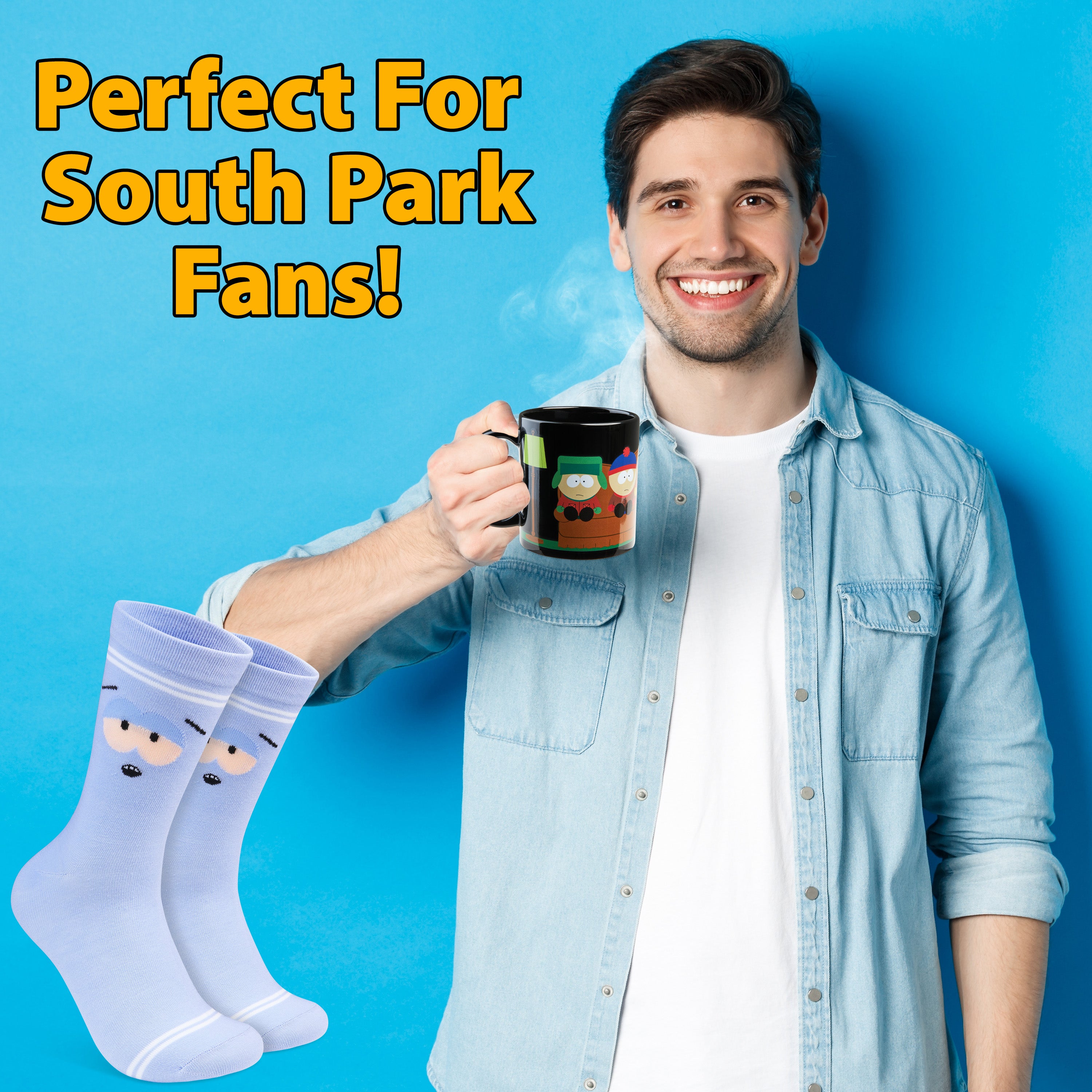 south-park-coffret-mug-c-ramique-330ml-chaussettes-homme image 2