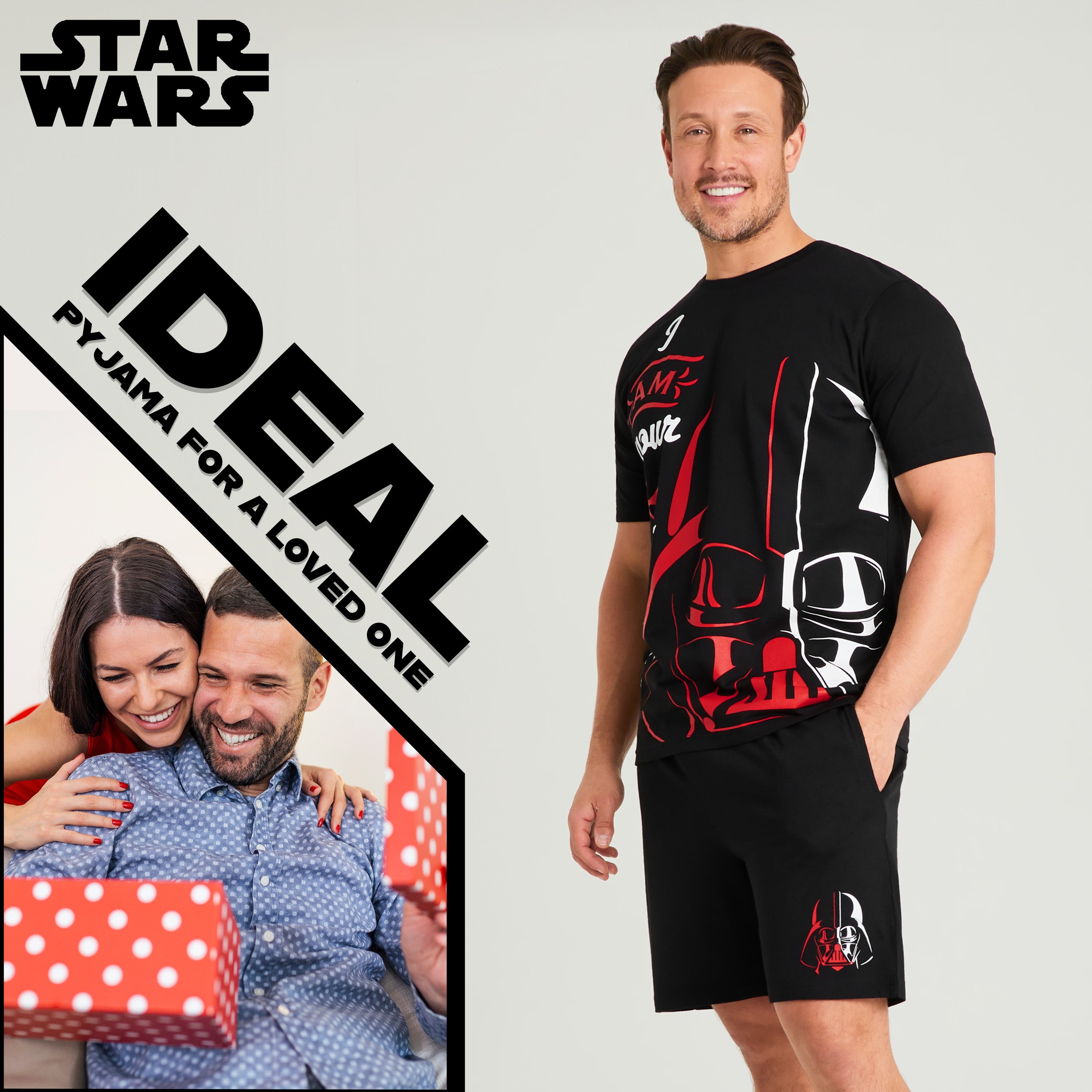 star-wars-pyjama-court-homme-coton-taille-l image 3