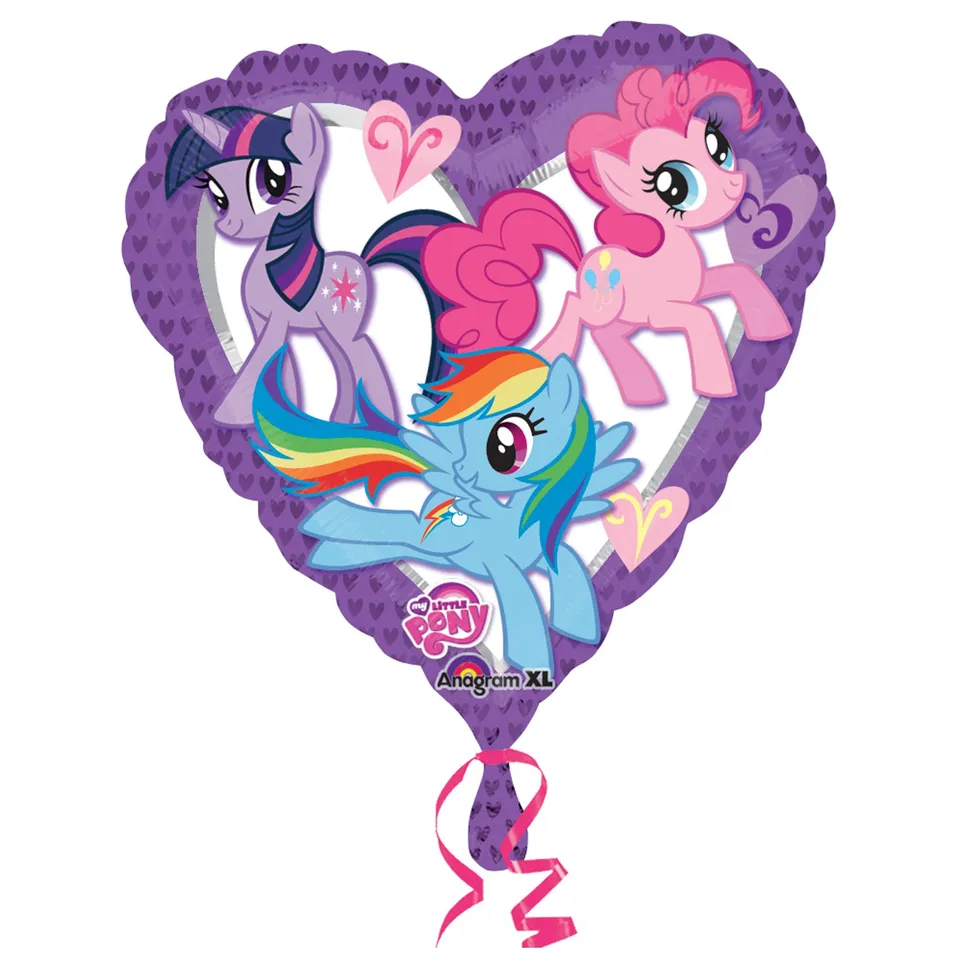 my-little-pony-ballon-c-ur-alu-45-7-cm-rainbow-dash image 1