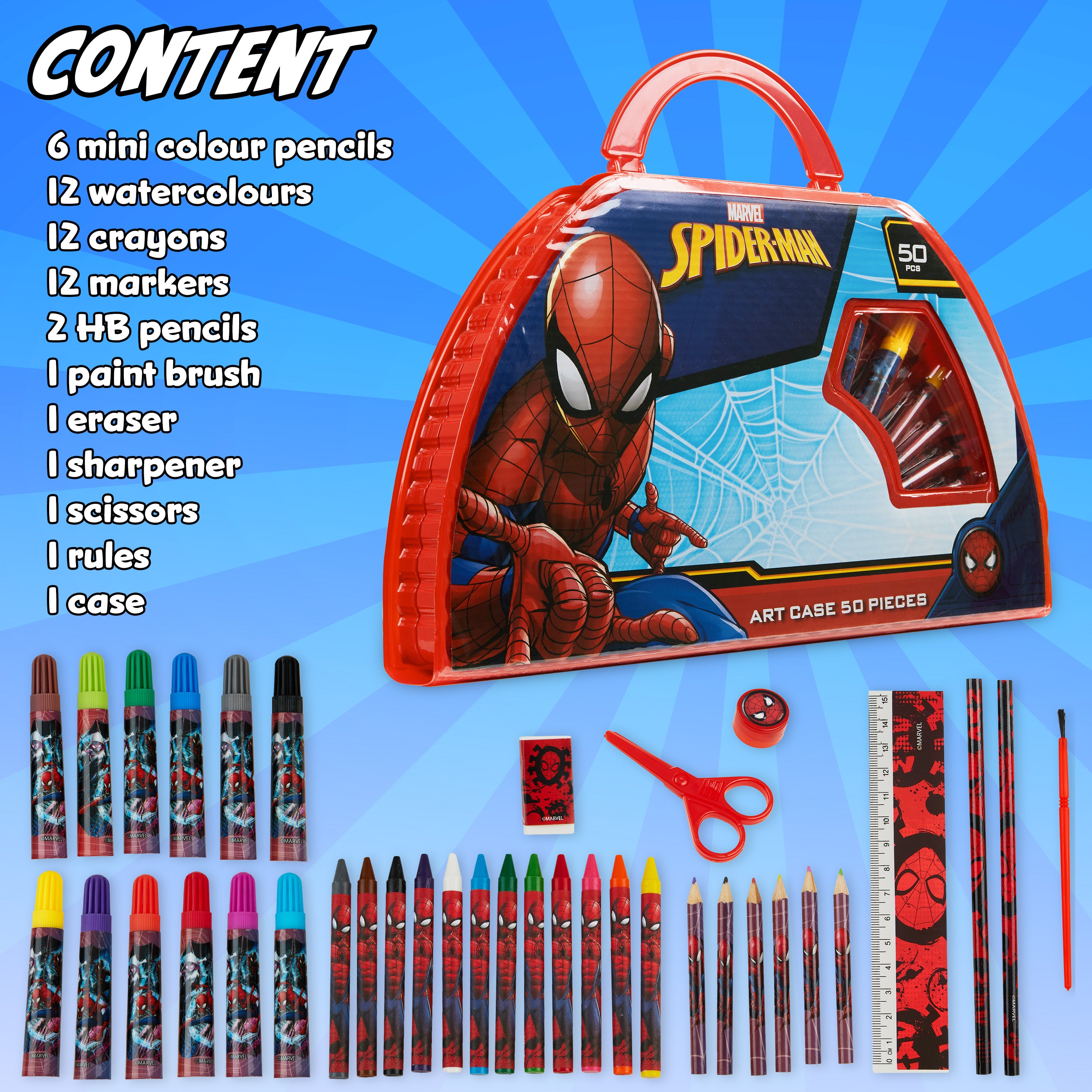 get-trend-school-supplies-mallette-spiderman-enfant-50-pi-ces image 6