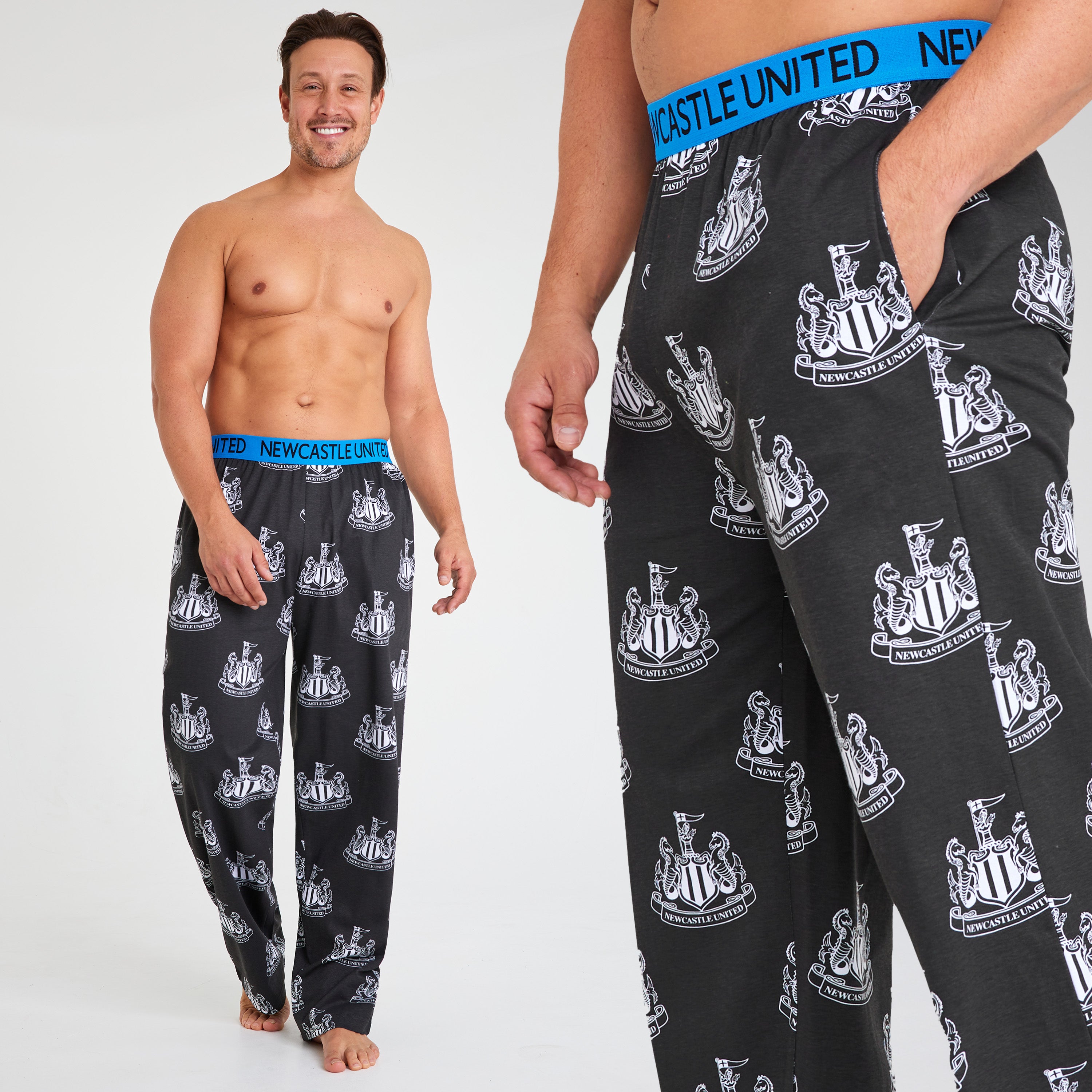 newcastle-united-bas-pyjama-homme-lounge-s-3xl image 2
