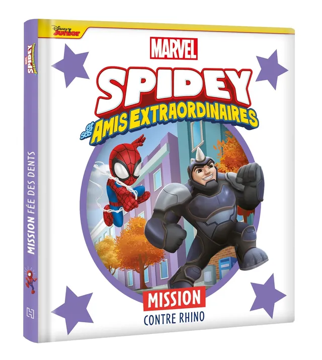 marvel-spidey-et-ses-amis-mission-contre-rhino-livre-enfant image 1