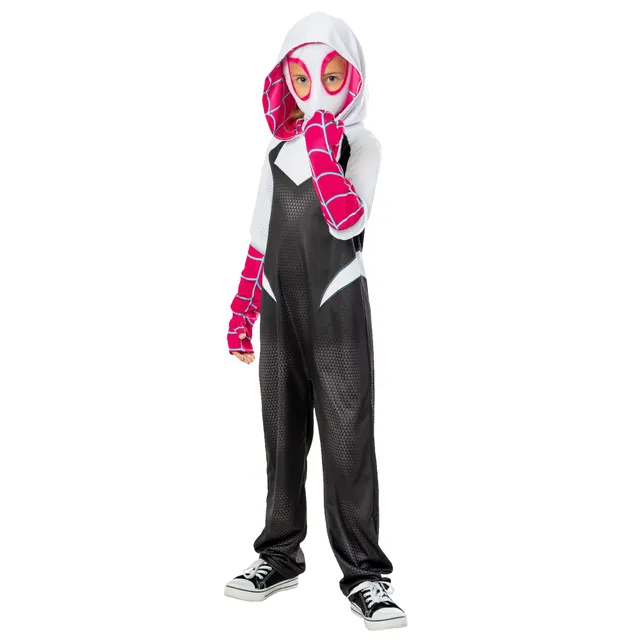 marvel-spider-gwen-spiderverse-d-guisement-fille-jumpsuit image 1