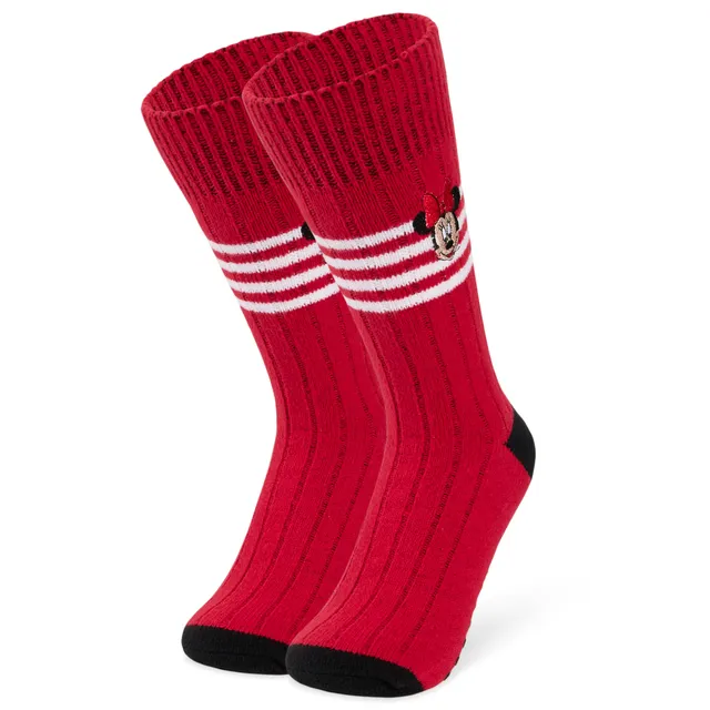 disney-minnie-chaussettes-pilou-femme-antidesrapantes-taille-unique image 1