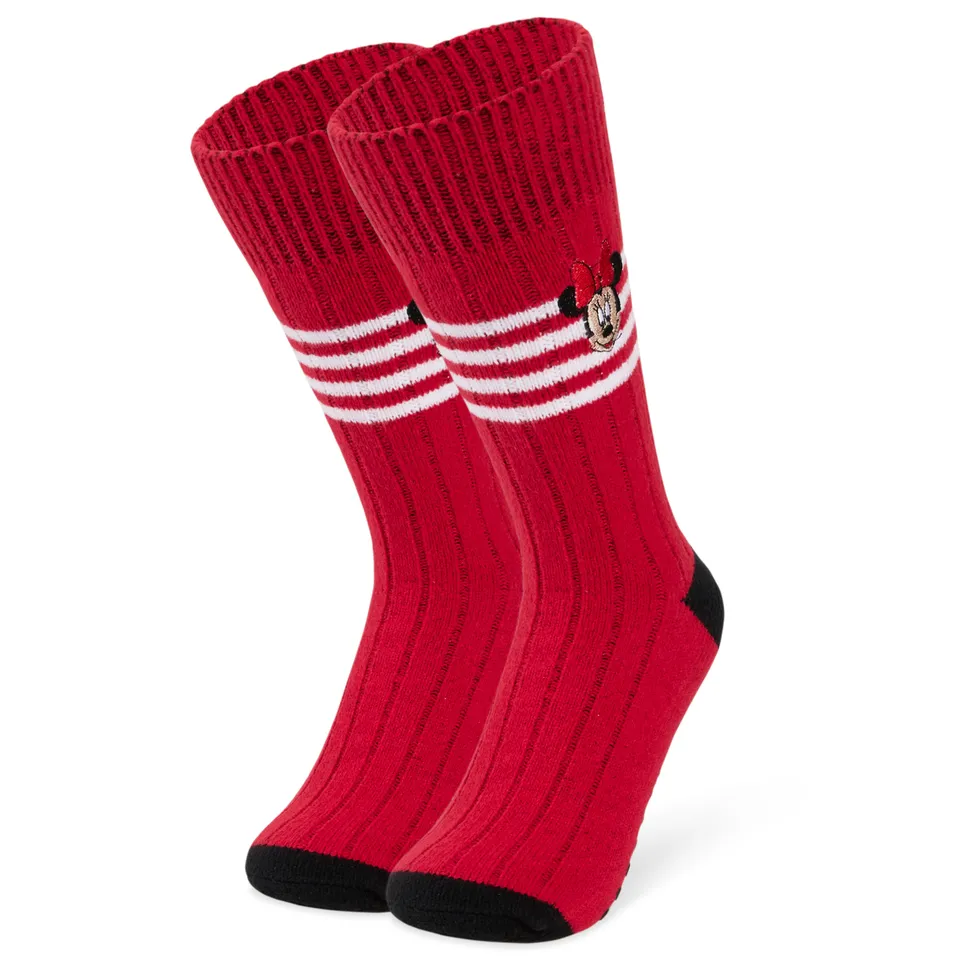 disney-minnie-chaussettes-pilou-femme-antidesrapantes-taille-unique image 1
