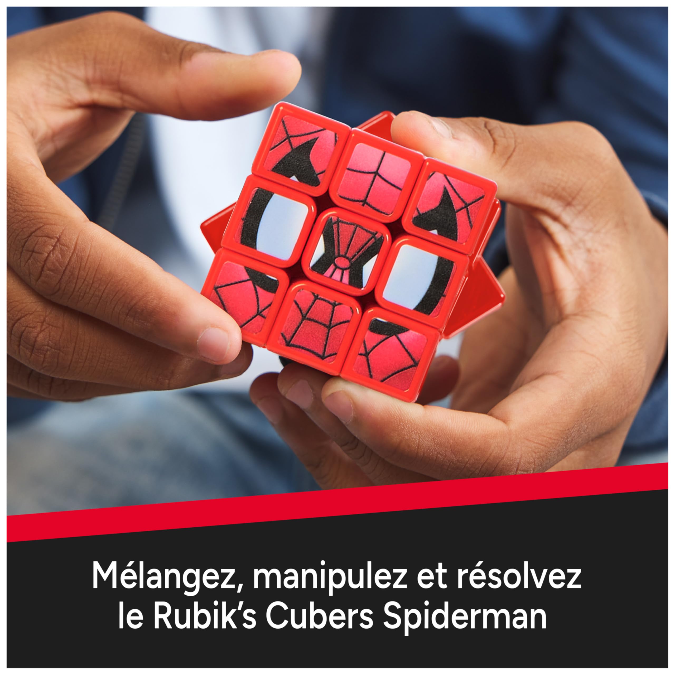 rubik-s-cubers-spider-man-cube-3x3-casse-t-te-marvel-8-ans image 3