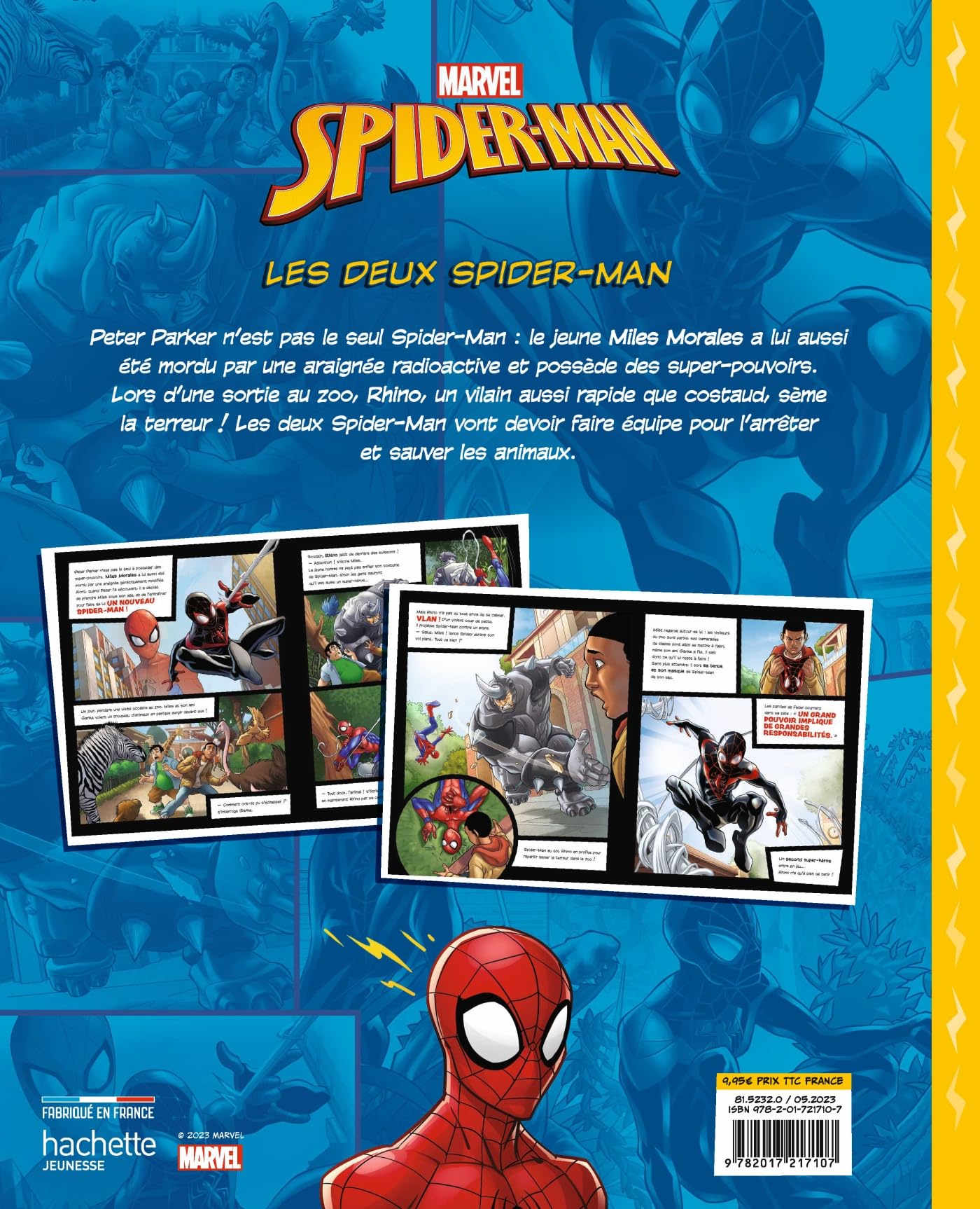 marvel-les-aventures-de-spider-man-les-deux-spider-man-livre image 2