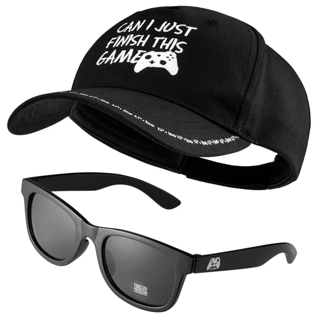 citycomfort-casquette-gar-on-gamer-lunettes-soleil-uv-lot image 1