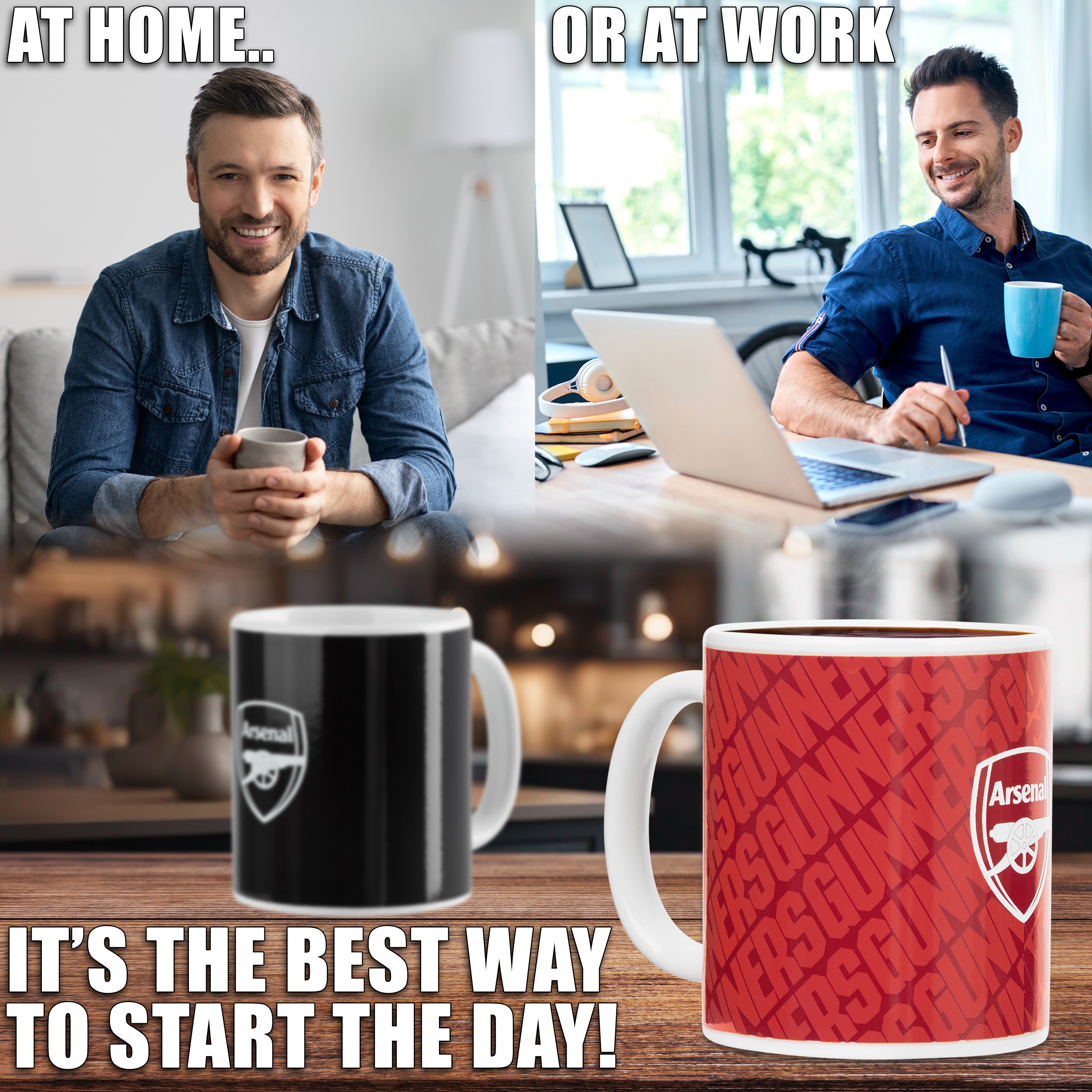 arsenal-mug-c-ramique-thermosensible-320-ml image 5