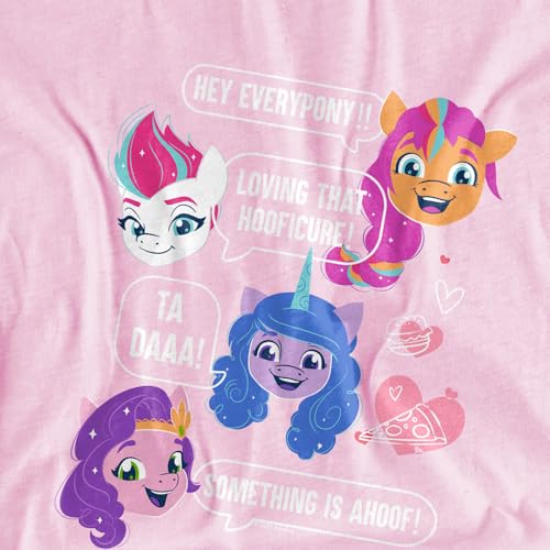 my-little-pony-t-shirt-fille-rose-clair-3-4-ans-coton image 6
