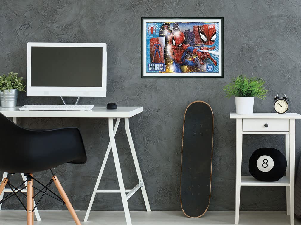 clementoni-marvel-supercolor-puzzle-spider-man-104-pi-ces-d-s-6-ans image 5