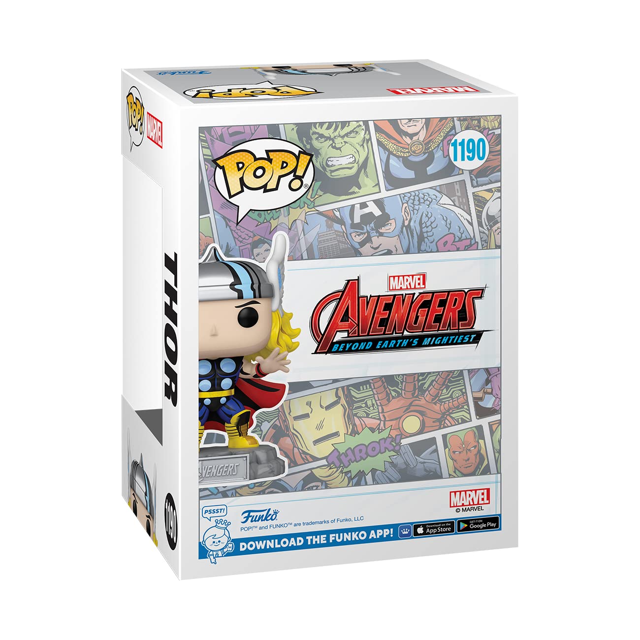 funko-pop-thor-comics-figurine-vinyle-pin-mail-a60 image 3