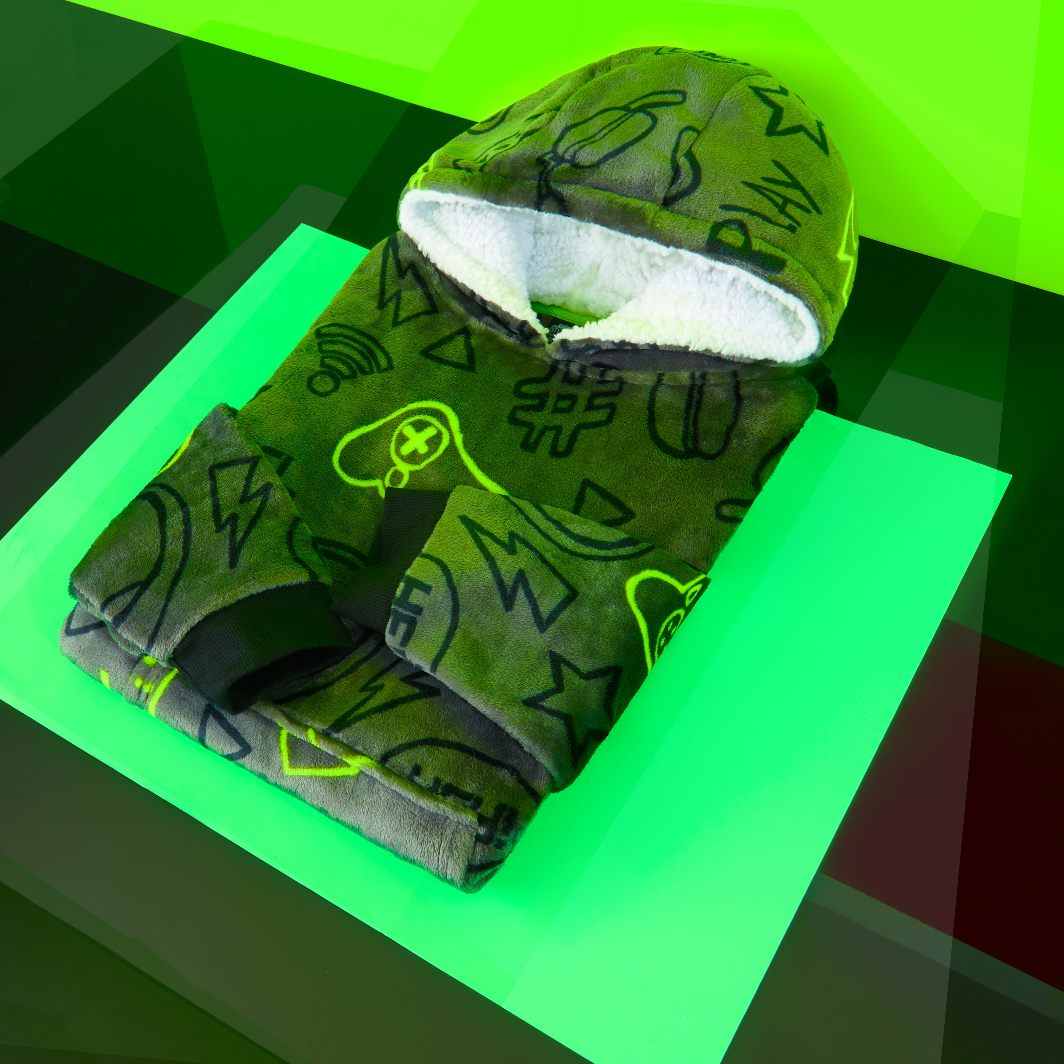 citycomfort-sweat-plaid-gar-on-gamer-polaire-oversize image 2