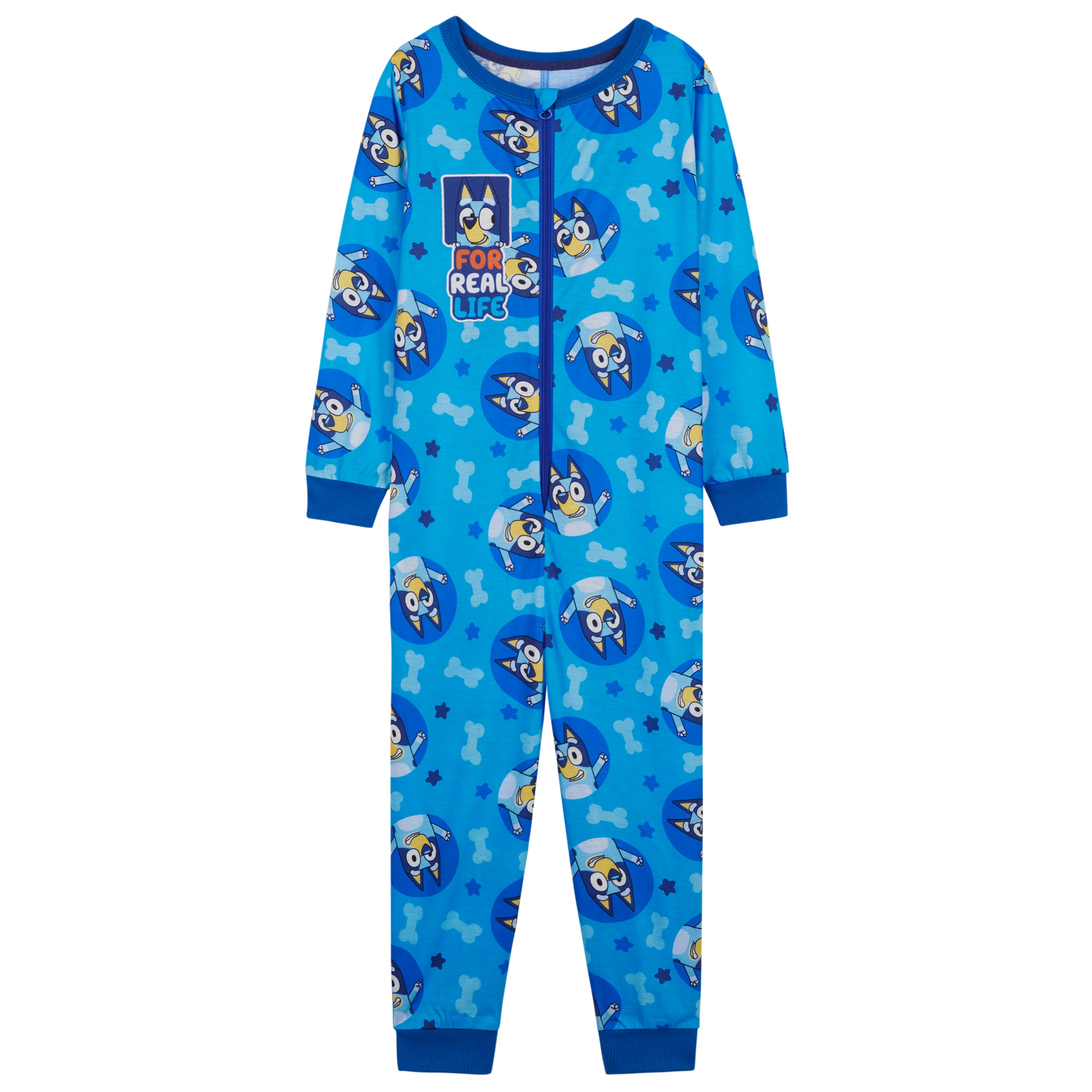 get-trend-boys-bluey-combinaison-gar-on-jersey-manches-resserr-es image 1