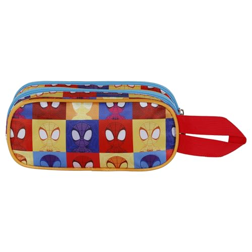 marvel-spider-man-three-trousse-3d-double-bleue-22-cm image 7
