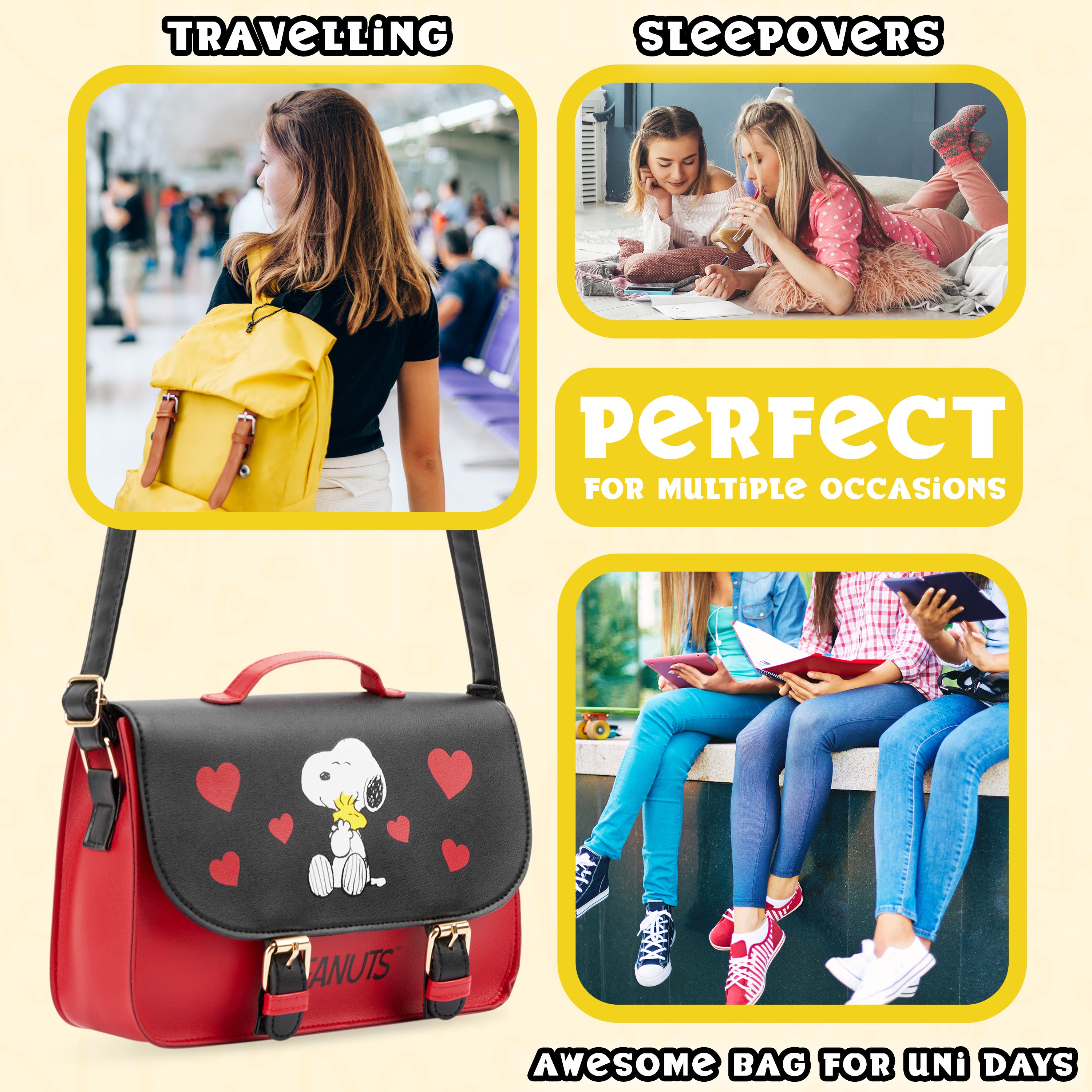 peanuts-snoopy-sac-bandouli-re-fille-petit-mod-le image 4