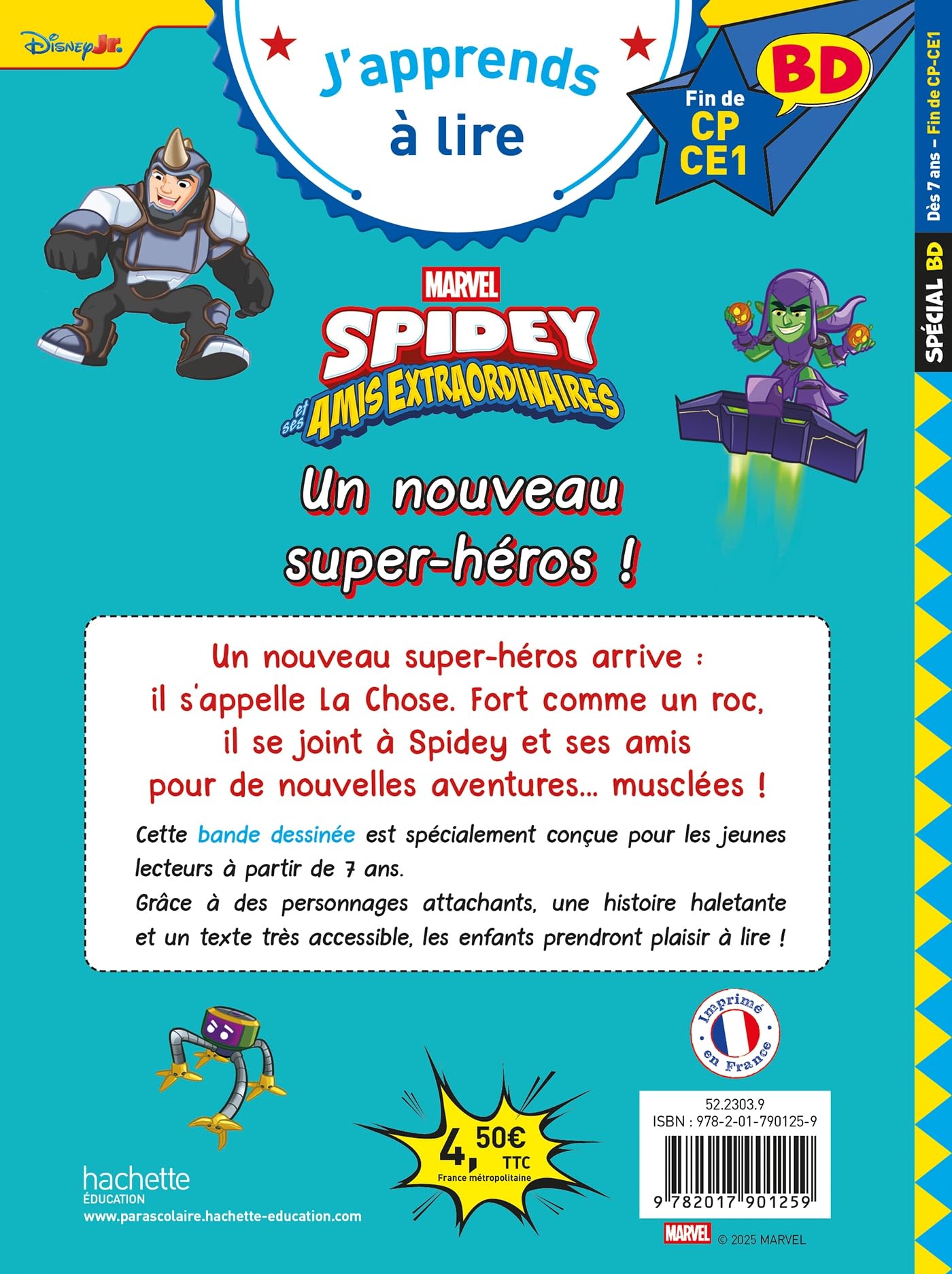 marvel-spidey-et-ses-amis-bd-un-nouveau-super-h-ros-lecture-cp-ce1 image 2