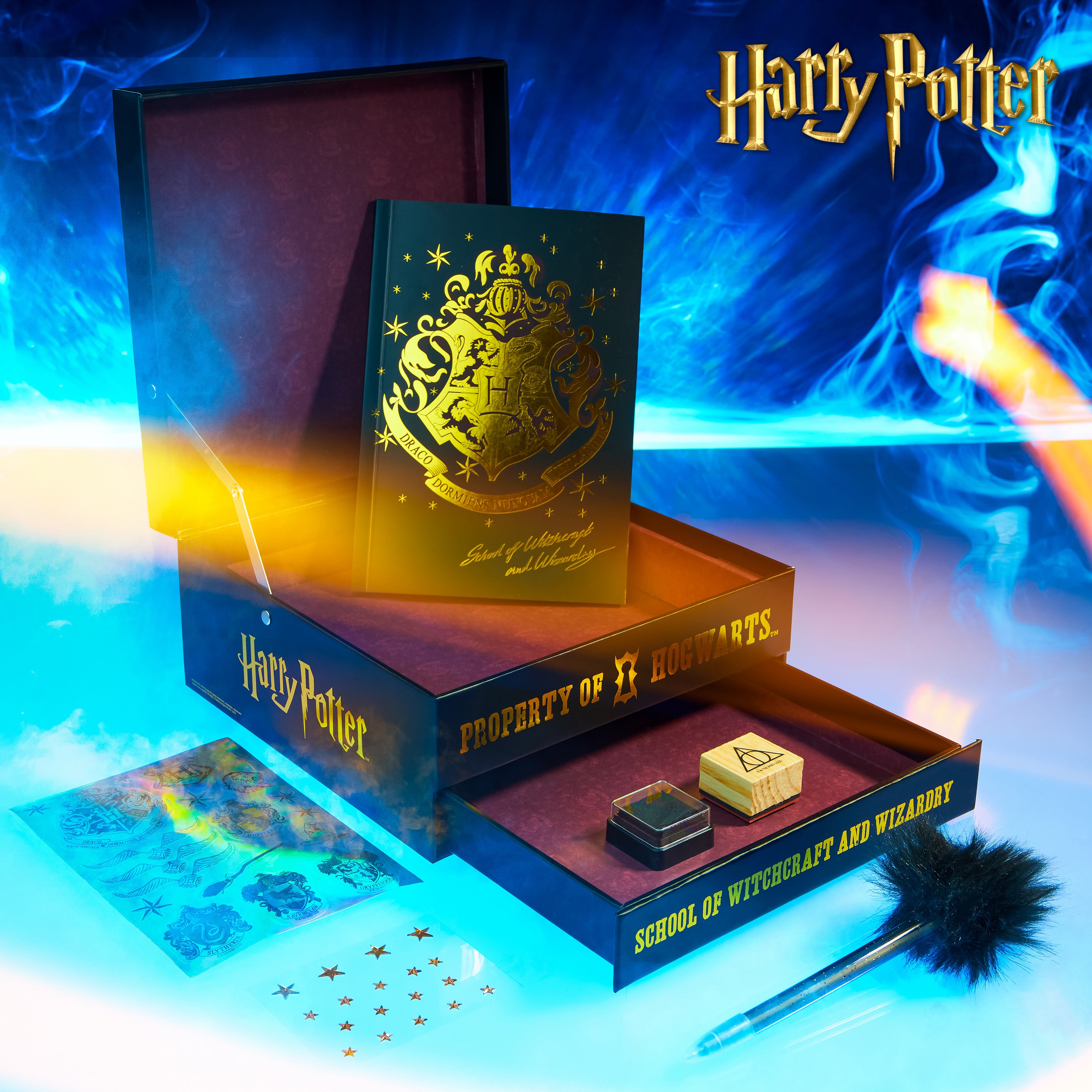 harry-potter-arts-crafts-set-papeterie-enfant-coffret-cr-atif image 2