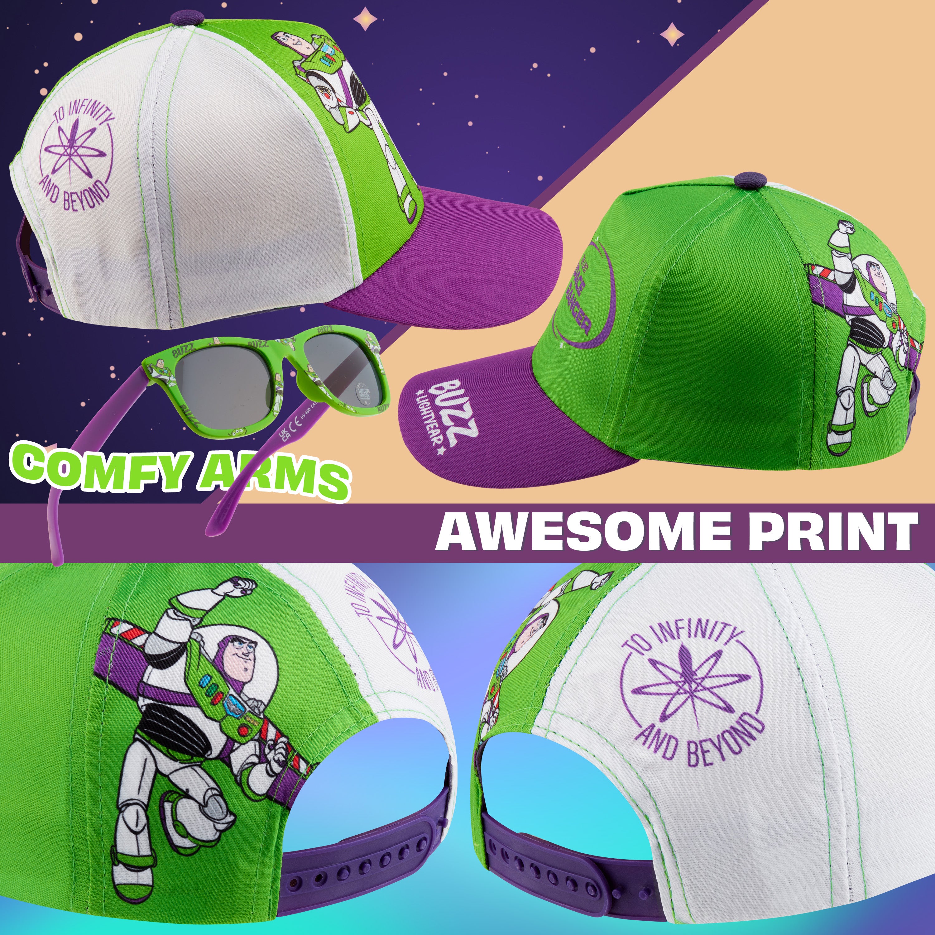 get-trend-set-casquette-baseball-lunettes-soleil-gar-on-uv400 image 4