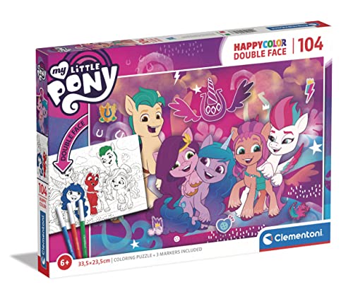 my-little-pony-25726-puzzle-supercolor-104-pi-ces-colorier image 5
