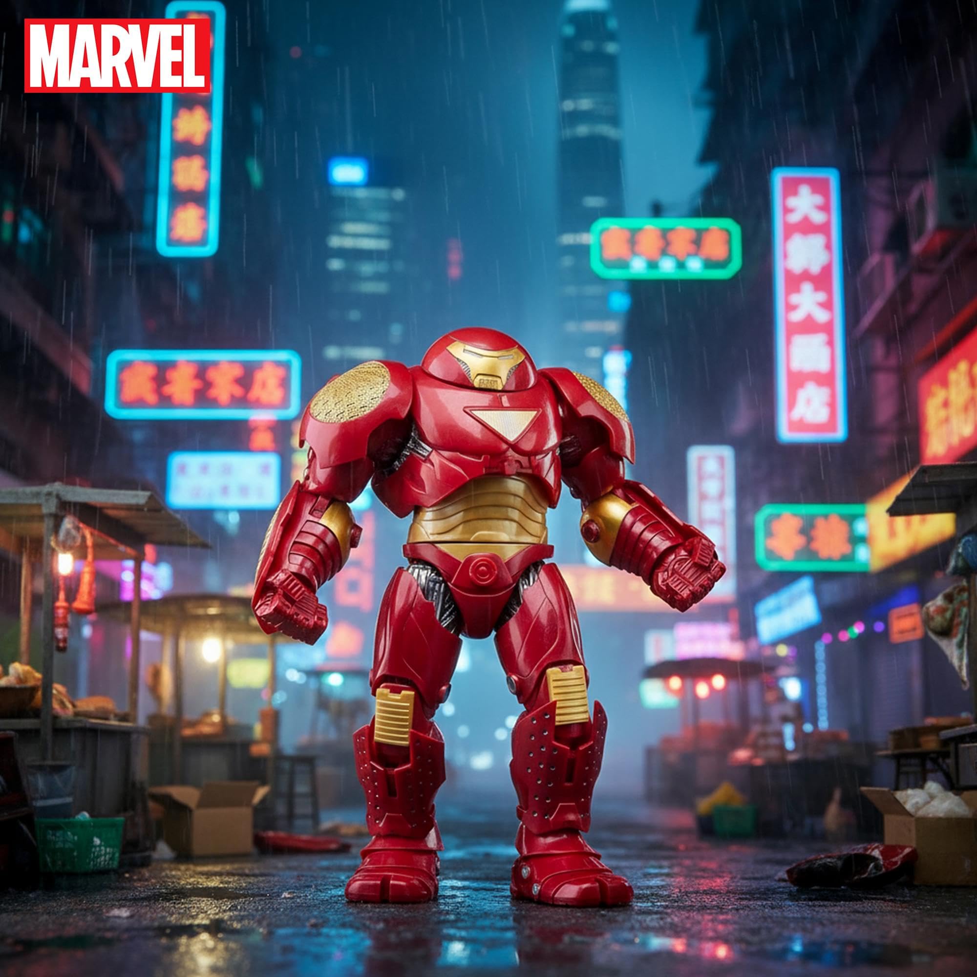 marvel-legends-hulkbuster-figurine-articul-e-deluxe-comics-22-5-cm image 7