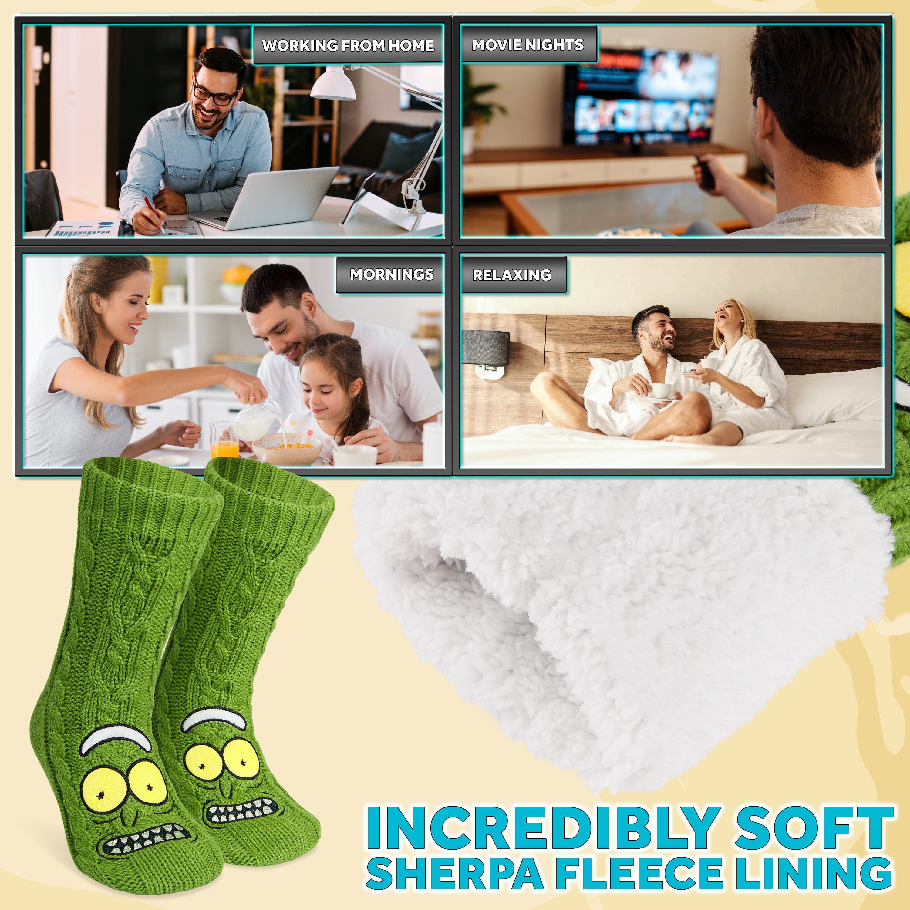 rick-and-morty-chaussettes-pilou-homme-ant-parkinson image 6