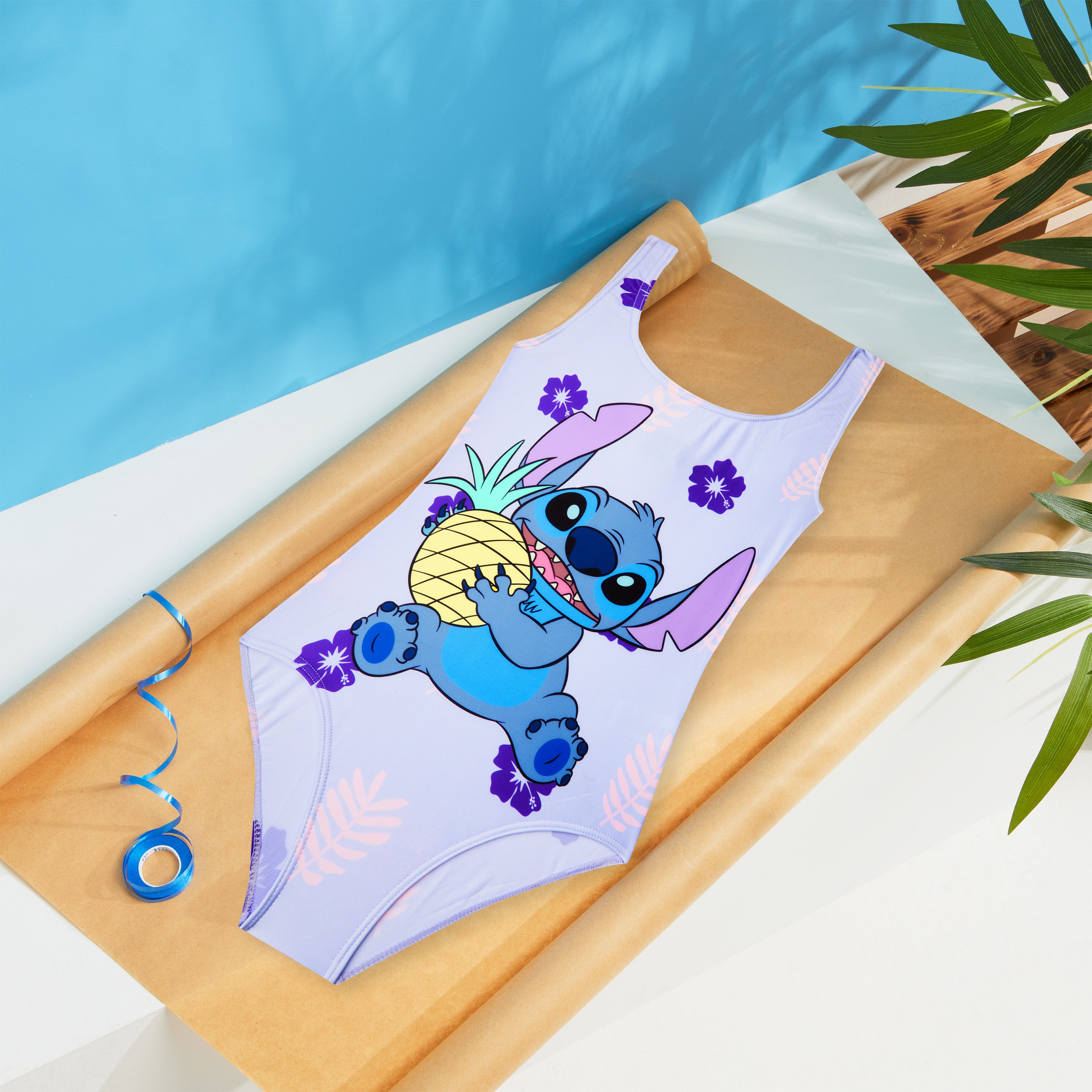 get-trend-girls-stitch-maillot-une-pi-ce-fille-stretch-7-8-ans image 2