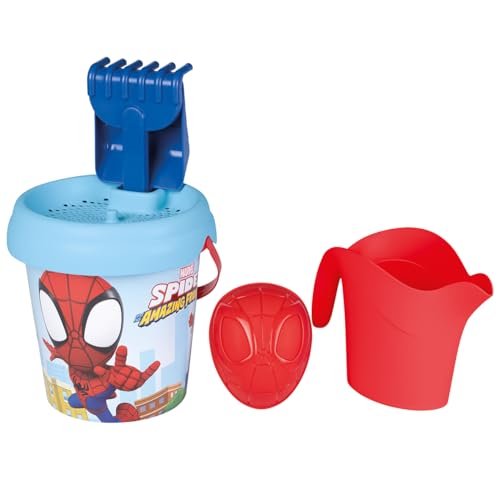 spidey-smoby-seau-de-plage-garni-18-mois-17-cm image 4