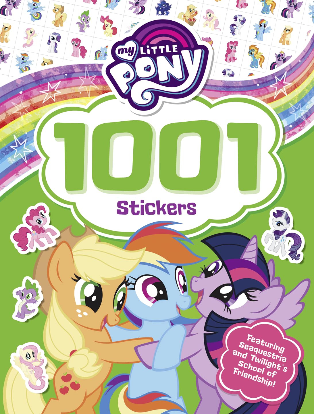 my-little-pony-1001-stickers-livre-autocollants-enfants image 1