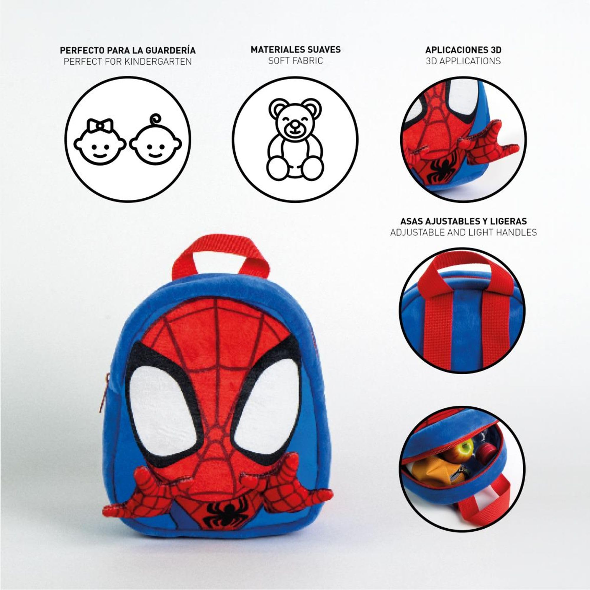 marvel-spidey-sac-dos-cr-che-enfant-18x22-cm-personnage image 3