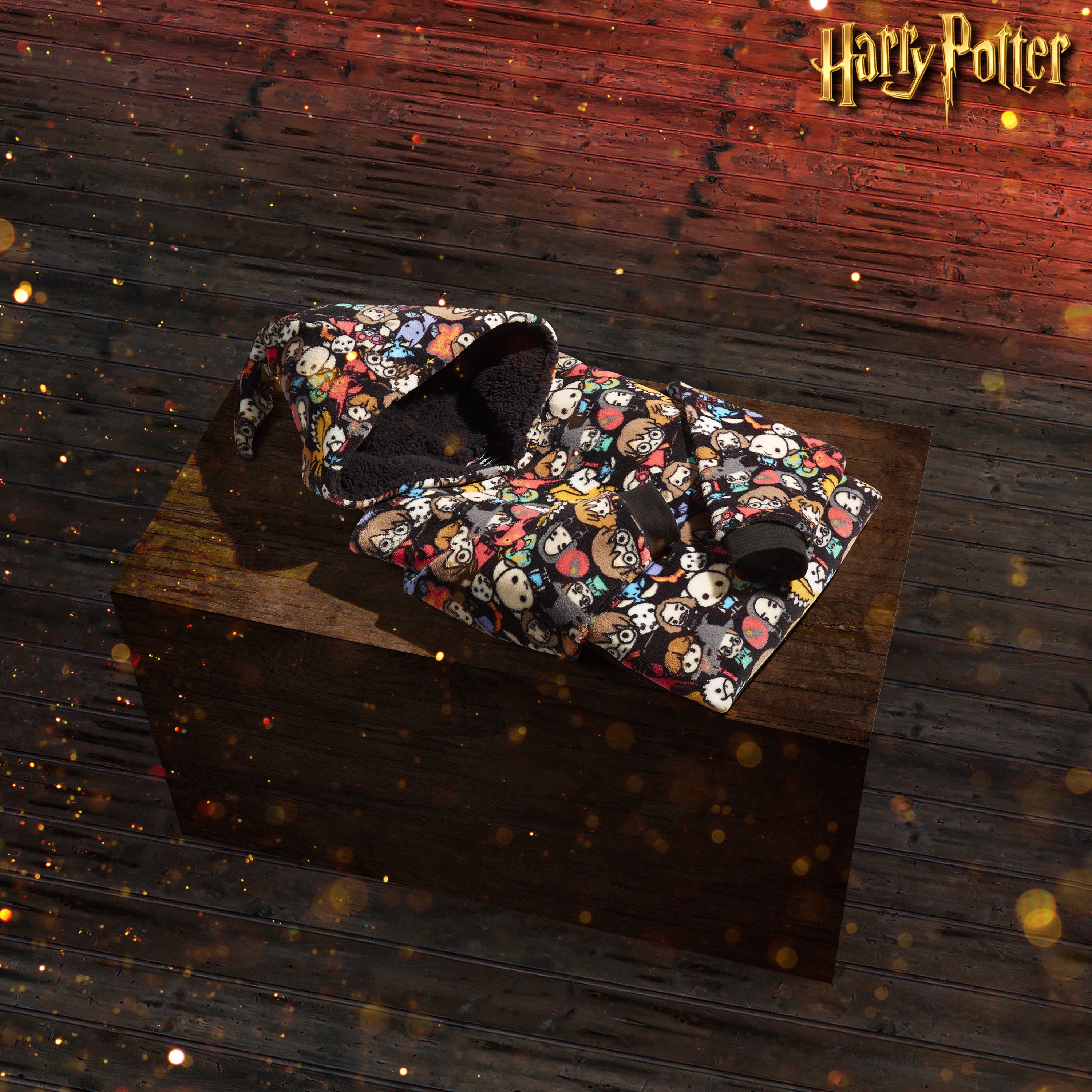 get-trend-women-sweat-plaid-harry-potter-polaire-oversize-ado image 3