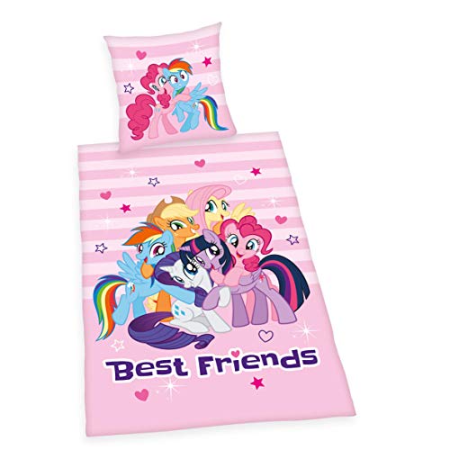 my-little-pony-parure-de-lit-r-versible-135x200-cm-rose-coton image 8