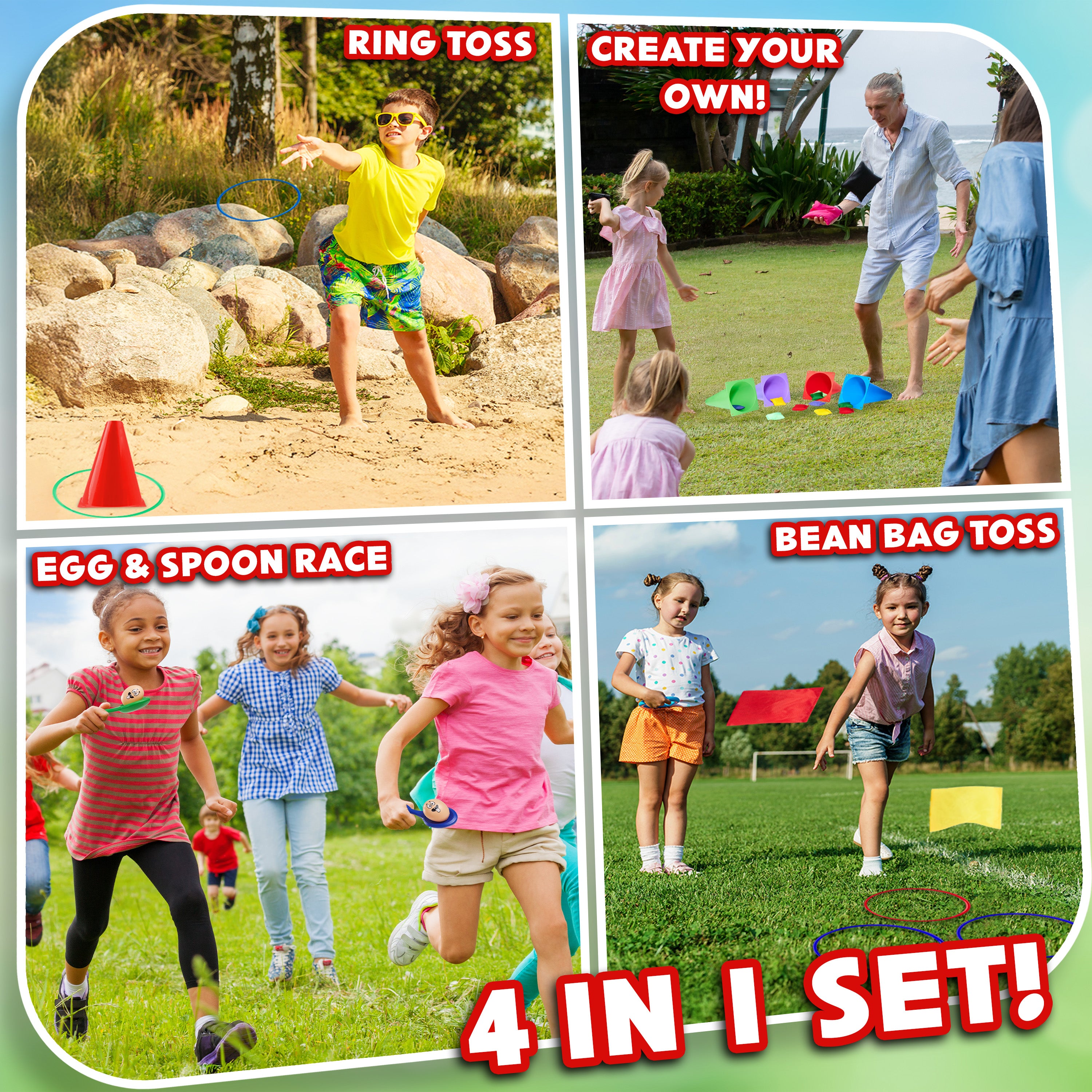 kreativekraft-sports-day-kit-jeux-d-ext-rieur-enfant-famille-jardin image 3