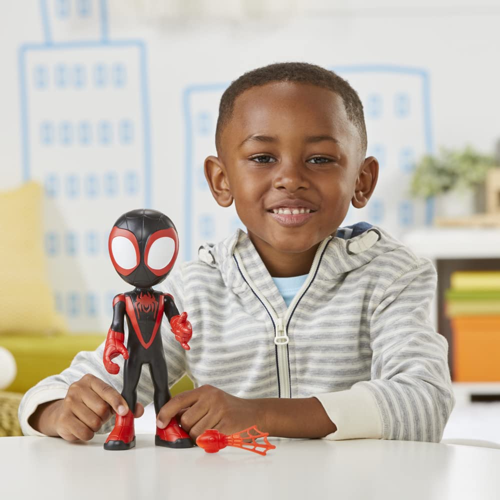 spidey-amazing-friends-miles-morales-22-5-cm-figurine-g-ante-enfant image 6