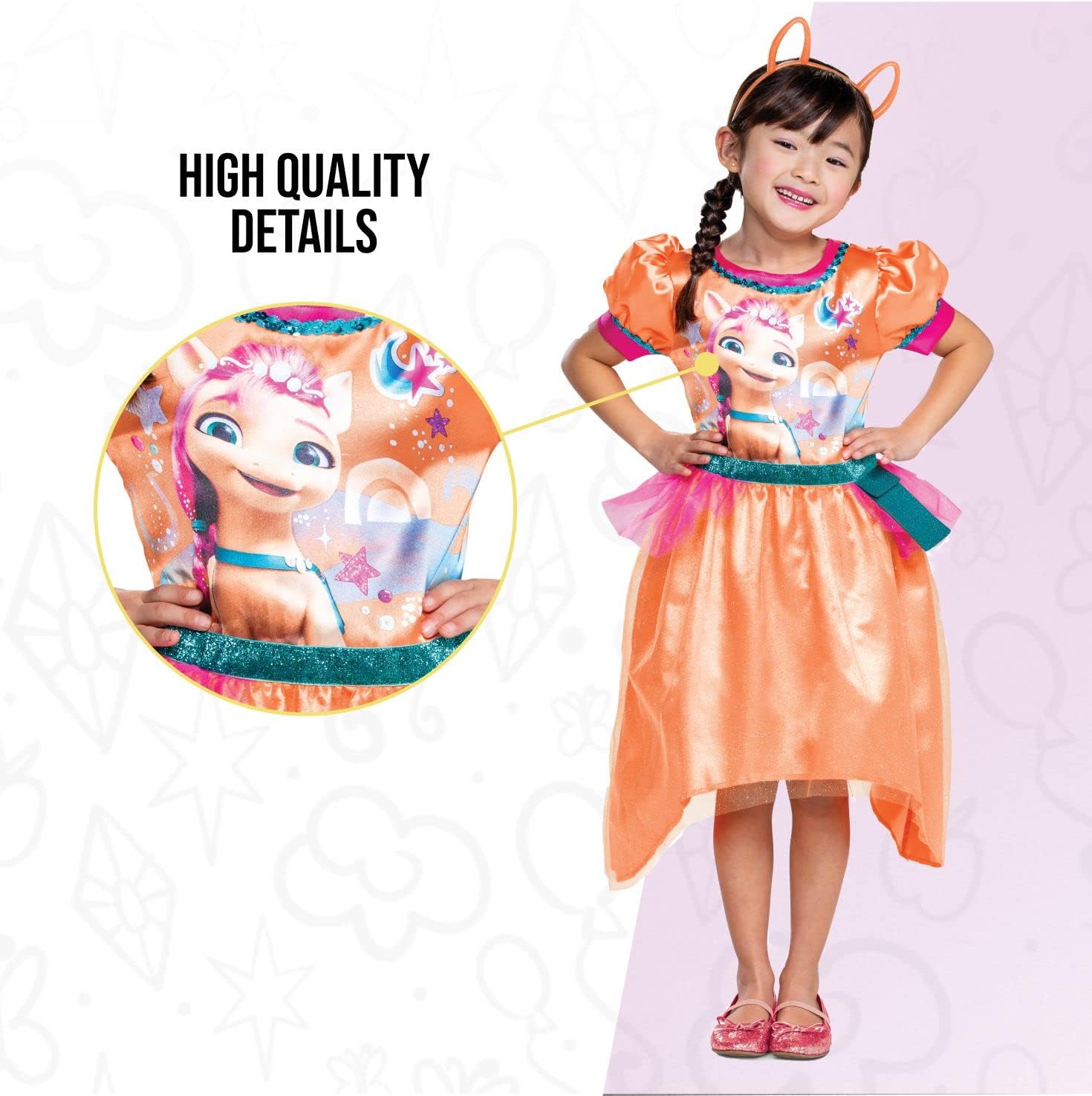 my-little-pony-sunny-starscout-costume-fille-taille-s image 5