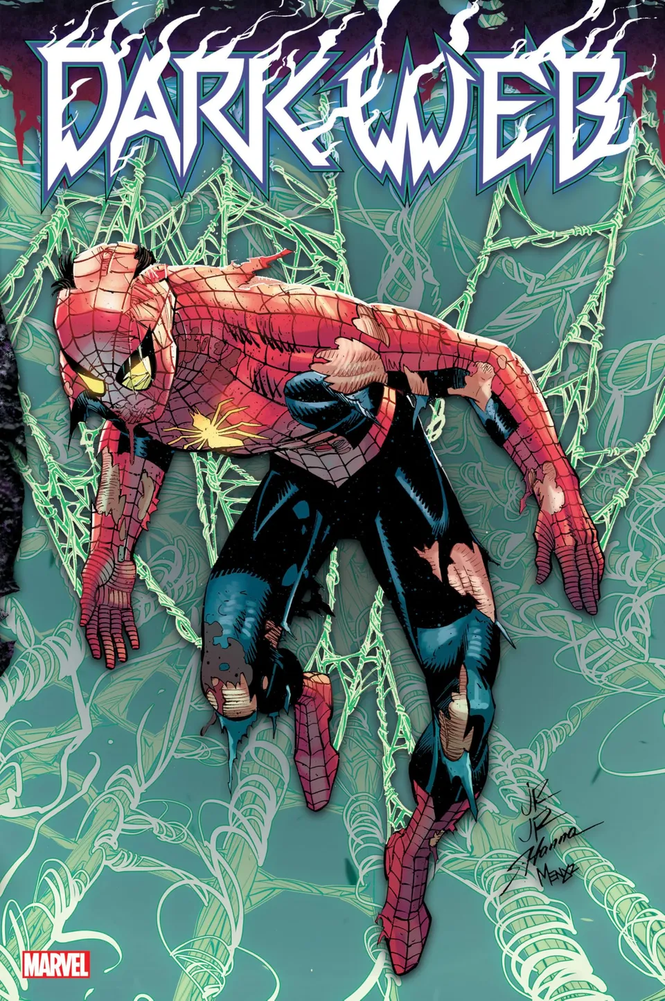 marvel-dark-web-omnibus-romita-jr-cover-comics-rigide image 1