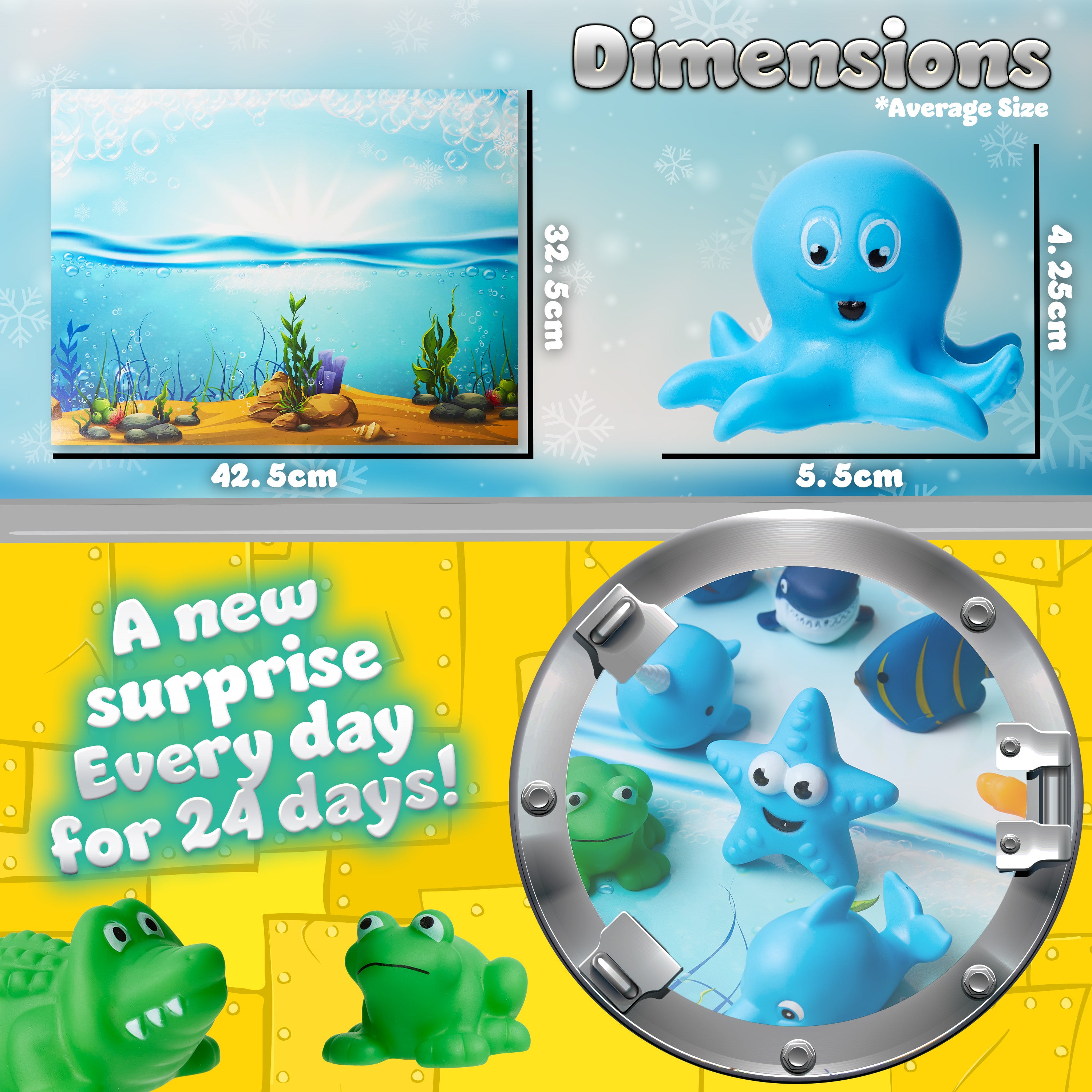 kreativekraft-calendrier-de-l-avent-jouets-de-bain-24-canards image 7