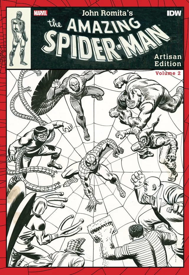 marvel-amazing-spider-man-john-romita-livre-vol-2 image 1