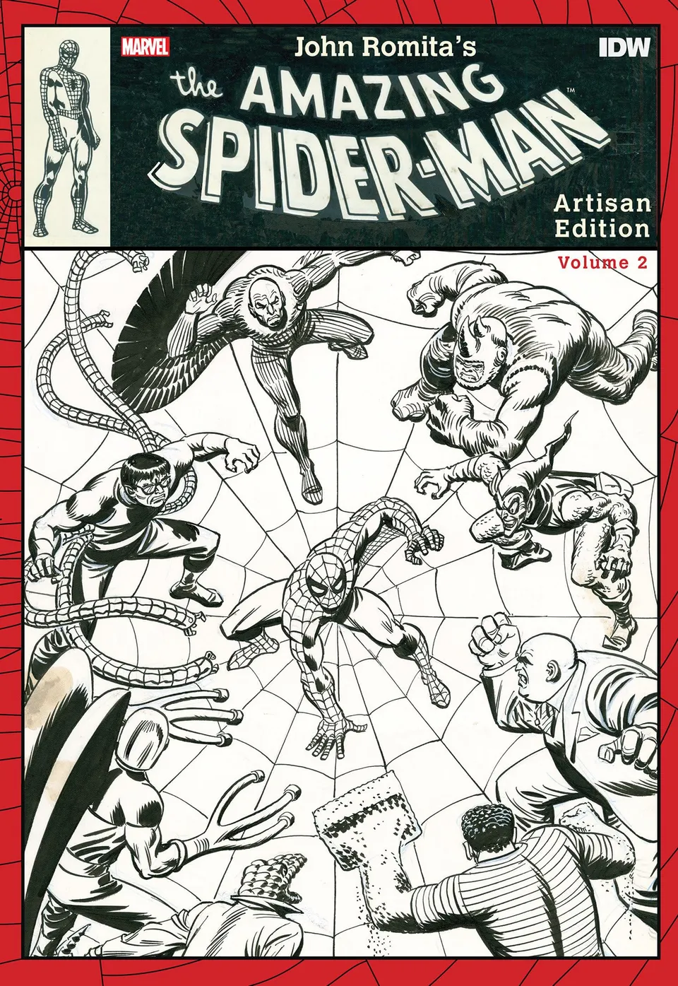 marvel-amazing-spider-man-john-romita-livre-vol-2 image 1
