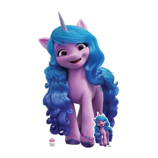 star-cutouts-my-little-pony-silhouette-carton-mini-izzy-moonbow image 1