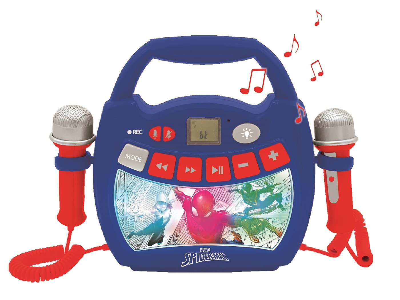 lexibook-spider-man-mp320spz-karaok-enfant-bluetooth image 2