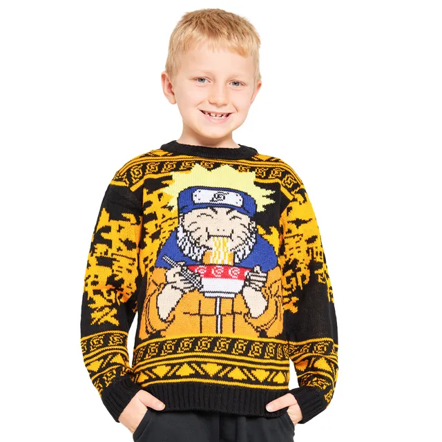 naruto-boys-pull-de-no-l-enfant-tricot-chaud-11-12-ans image 1