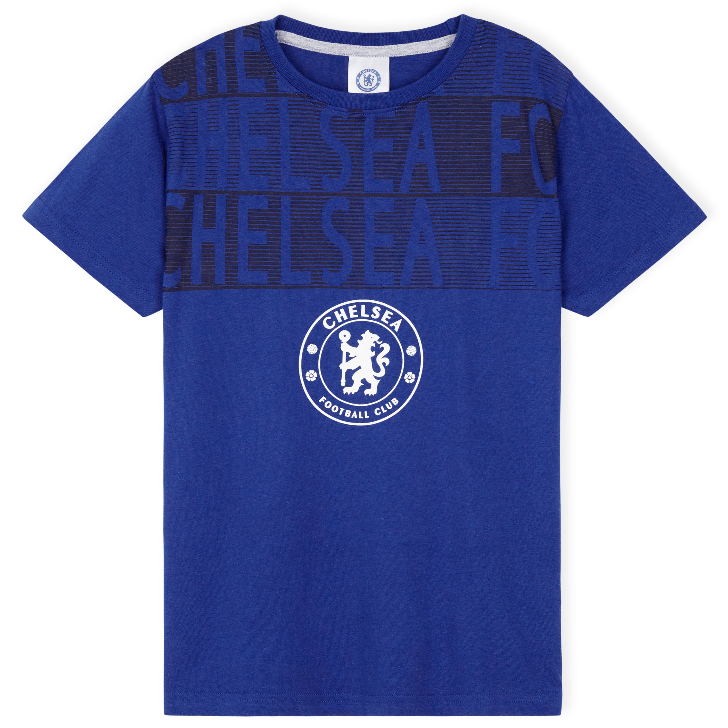 chelsea-fc-pyjama-gar-on-coton-bleu-gris-5-6-ans image 5