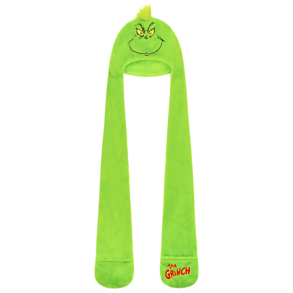grinch-bonnet-charpe-gants-femme-ensemble-hiver image 1