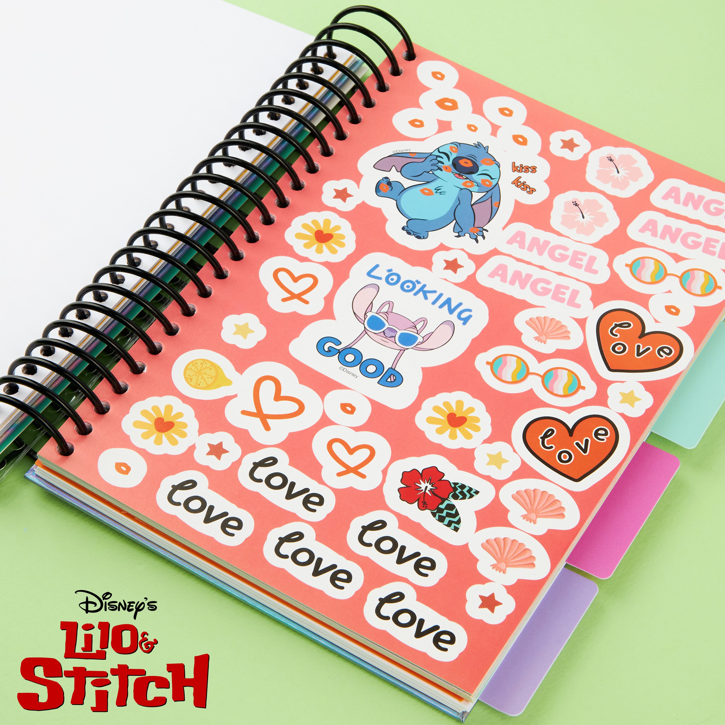disney-stitch-livre-stickers-enfant-1000-autocollants image 2