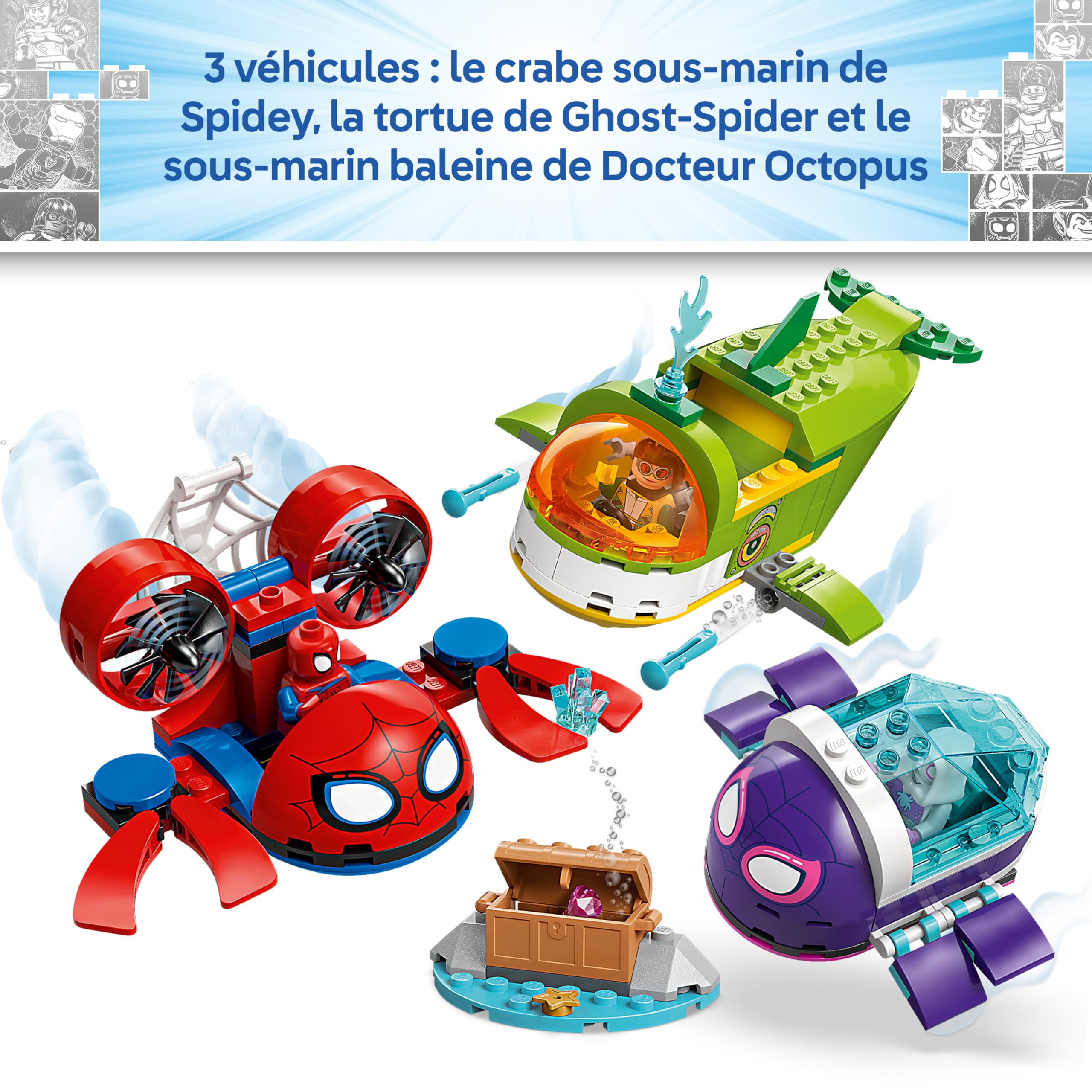 lego-marvel-spidey-11207-v-hicules-sous-marins-jeu-construction-4-ans image 5