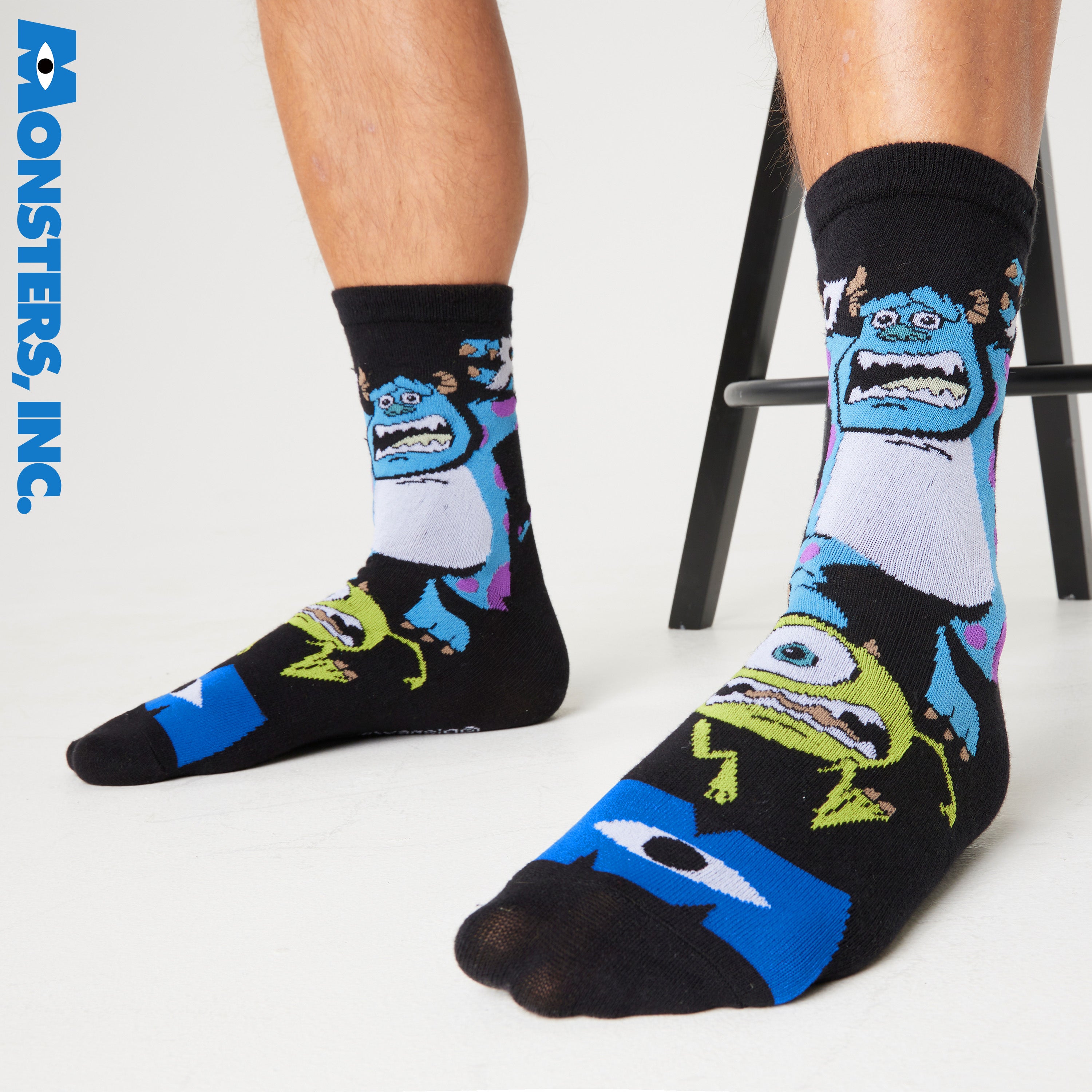 get-trend-men-chaussettes-homme-monstres-et-cie-x5-coton image 5