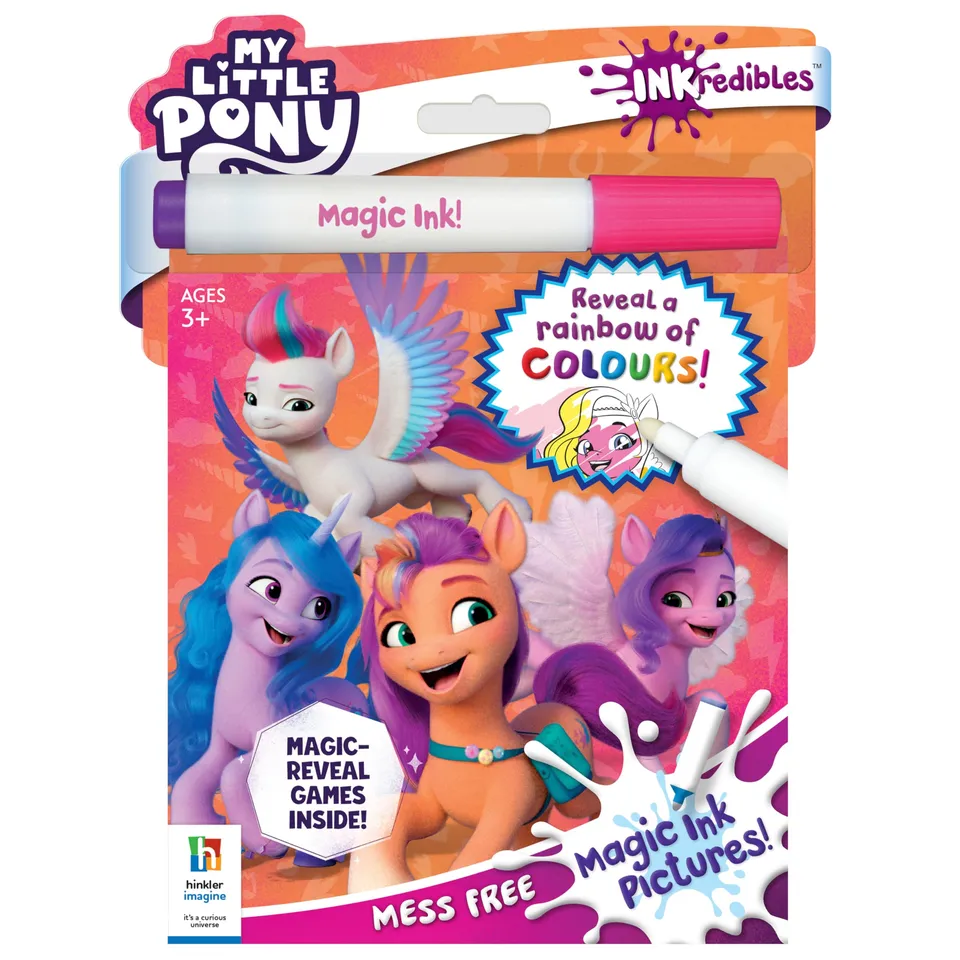 my-little-pony-new-generation-livre-magic-ink-eau image 1