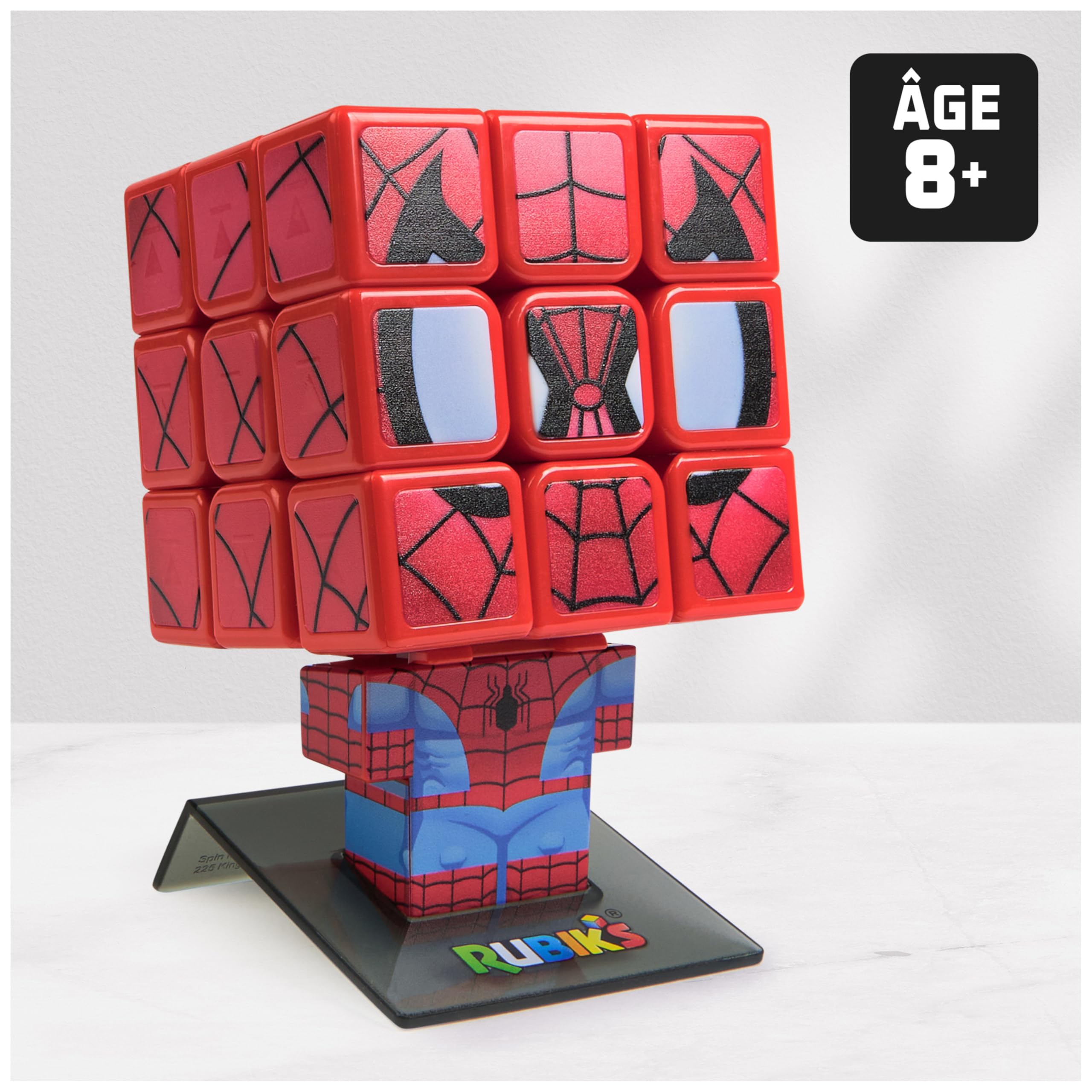 rubik-s-cubers-spider-man-cube-3x3-casse-t-te-marvel-8-ans image 6